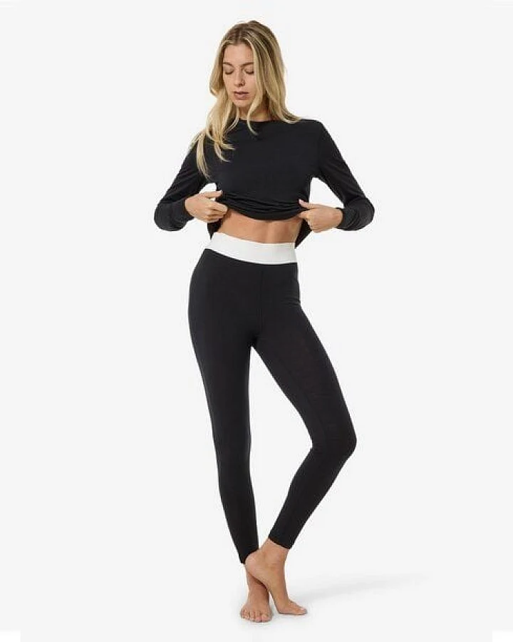 super.natural W BIO BASE TIGHTS für Damen, nachhaltig, Merino