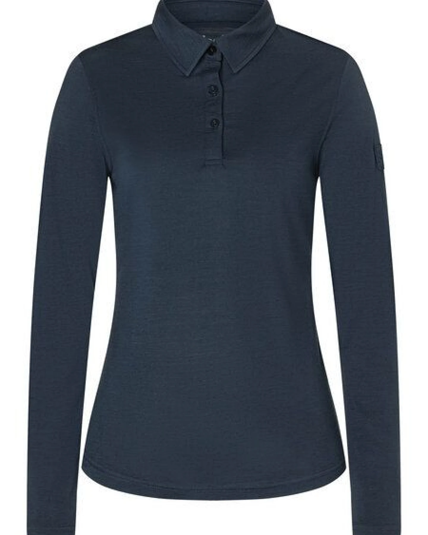 super.natural W POLO BIO J LS für Damen, nachhaltig, Merino – Ansicht 4