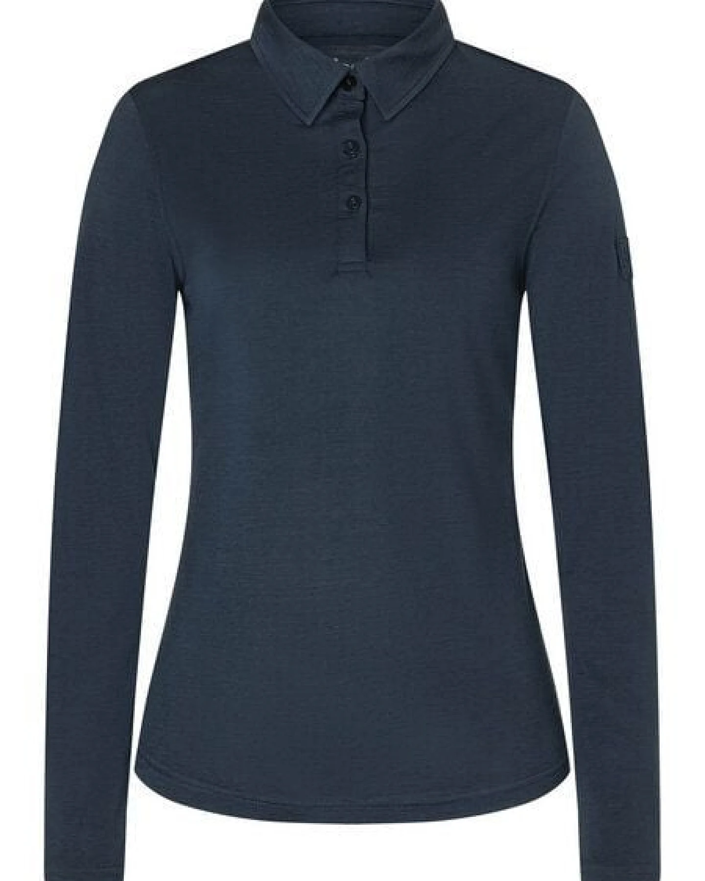 super.natural W POLO BIO J LS für Damen, nachhaltig, Merino – Ansicht 4