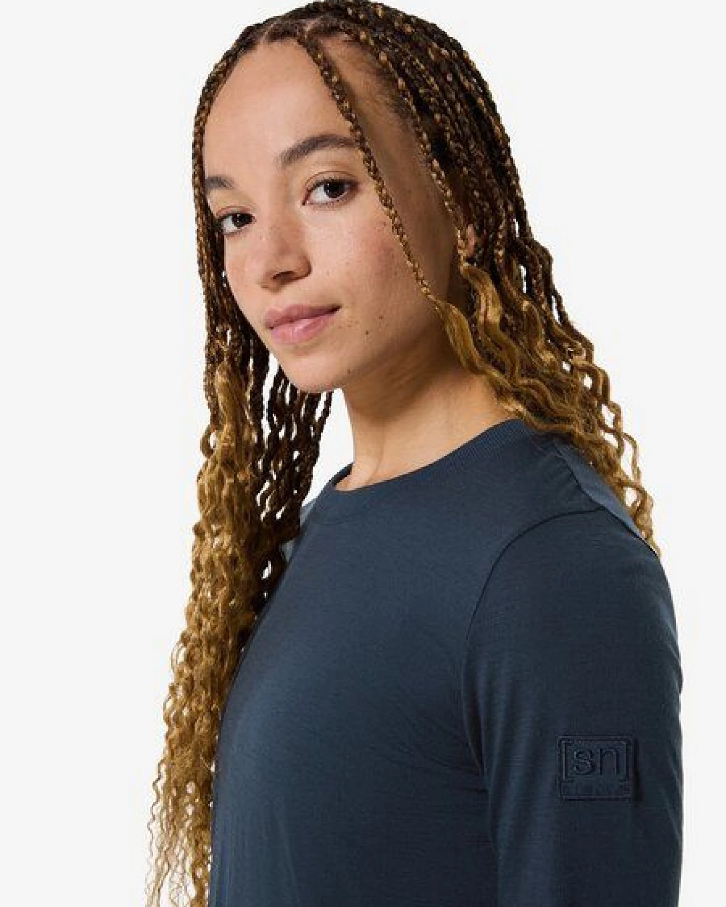 super.natural W CASUAL RIB BIO J LS für Damen, Merino – Ansicht 3