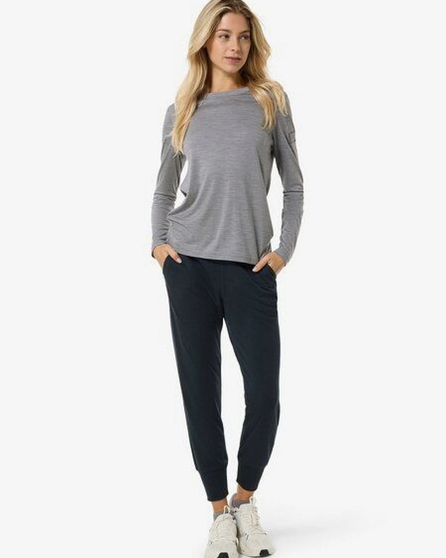 super.natural W CASUAL RIB BIO J LS für Damen, Merino – Ansicht 4