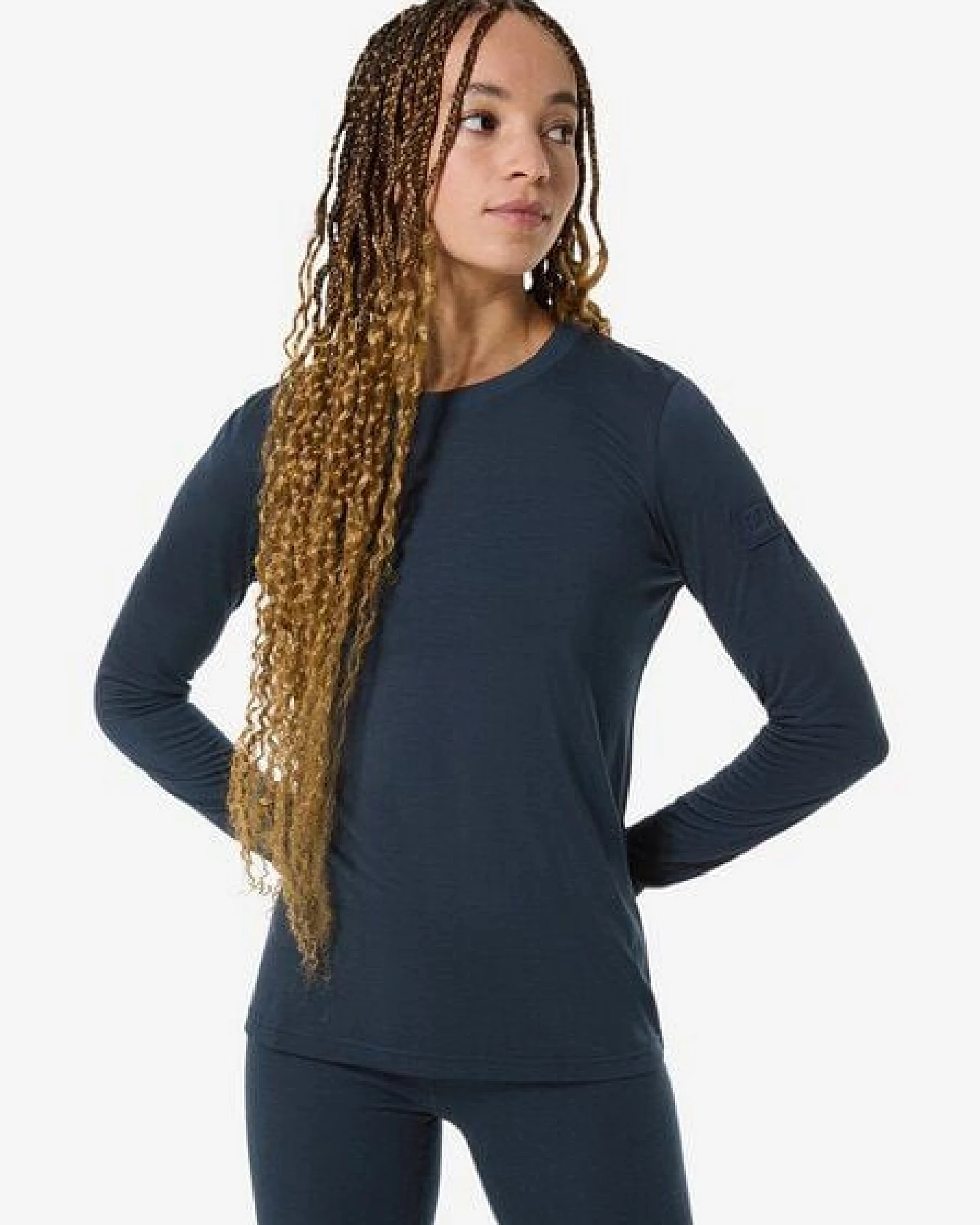 super.natural W CASUAL RIB BIO J LS für Damen, Merino – Ansicht 4
