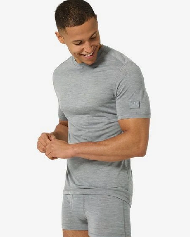 super.natural M BIO BASE TEE für Herren, nachhaltig, Merino