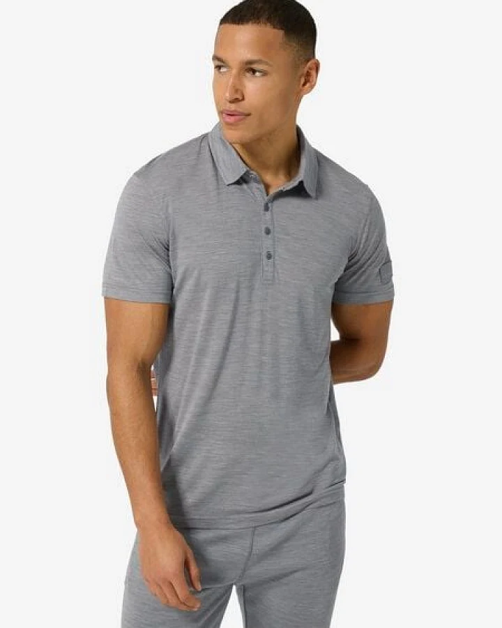 super.natural M BIO J POLO für Herren, nachhaltig, Merino