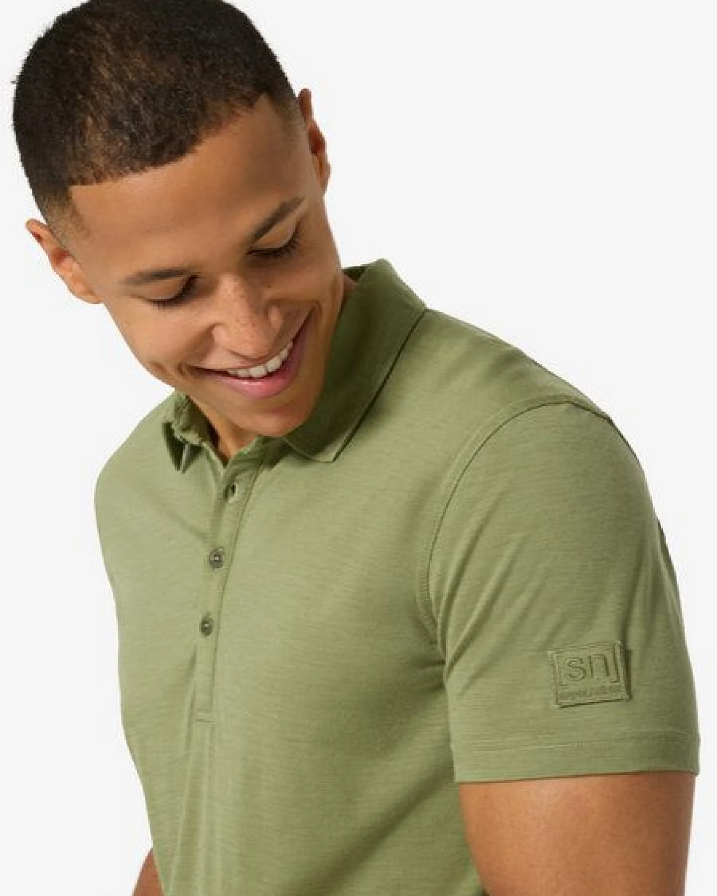 super.natural M BIO J POLO für Herren, nachhaltig, Merino – Ansicht 2