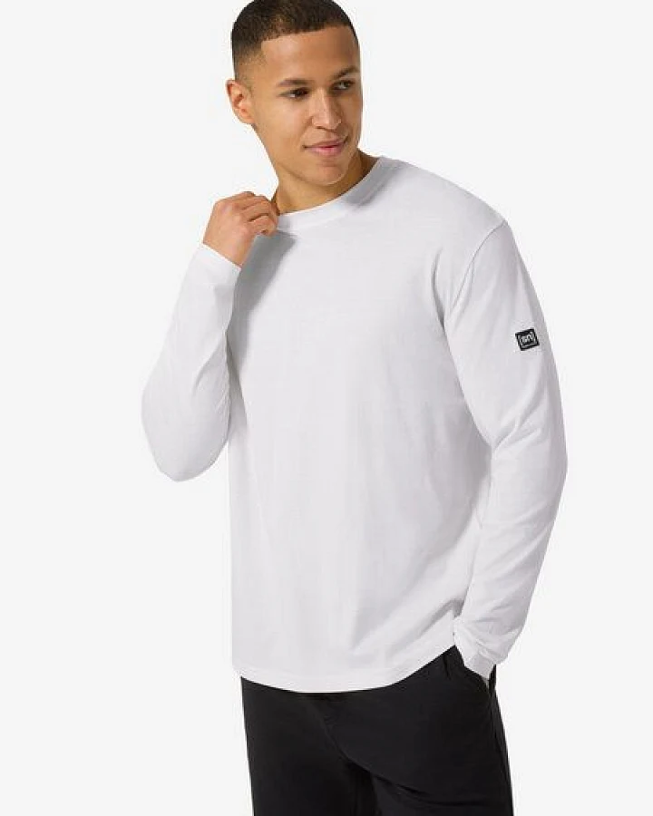 super.natural M CASUAL BIO COTTON LS für Herren, nachhaltig, Merino
