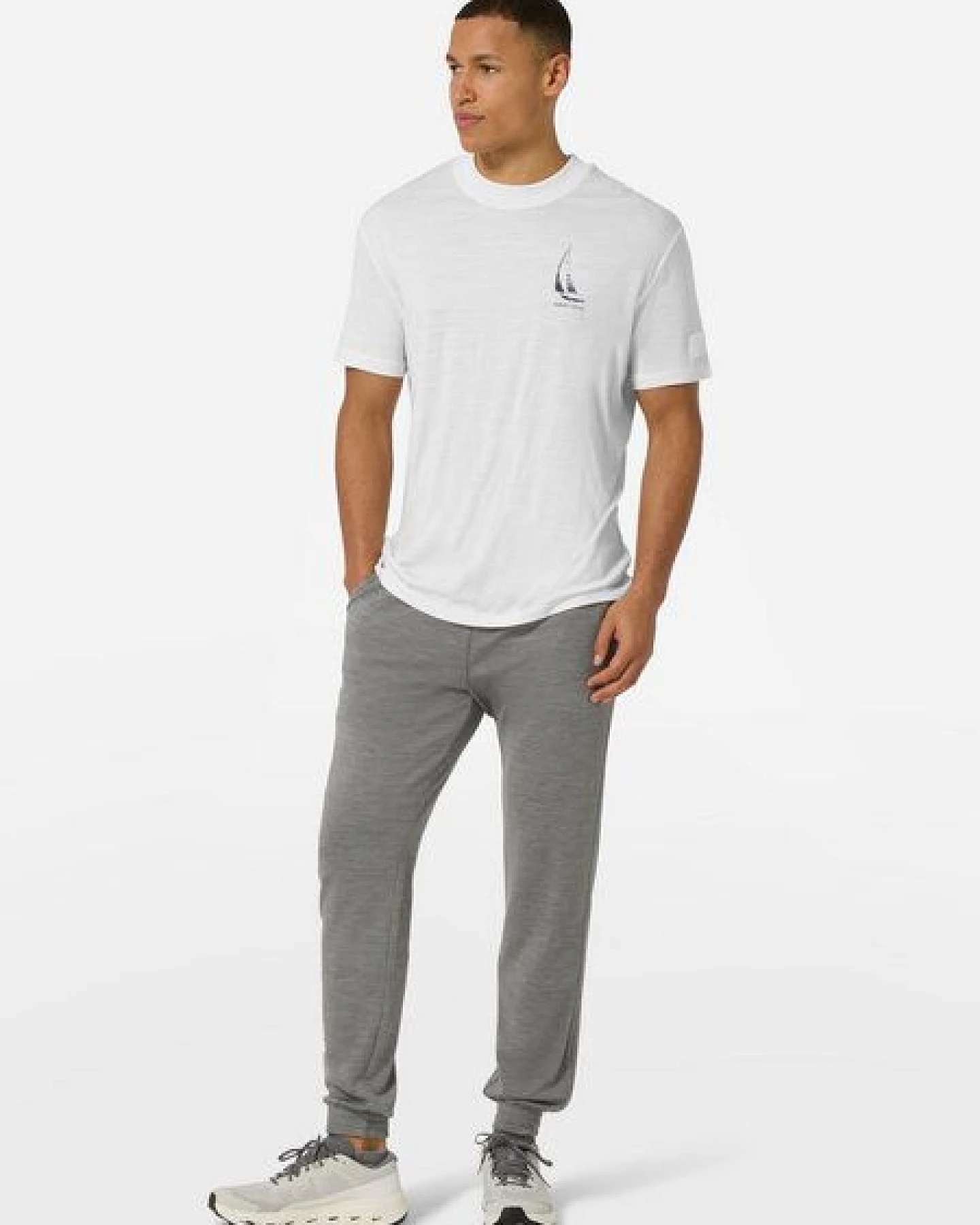 super.natural M SAILING BOAT BIO J TEE für Herren, nachhaltig, Merino – Ansicht 3
