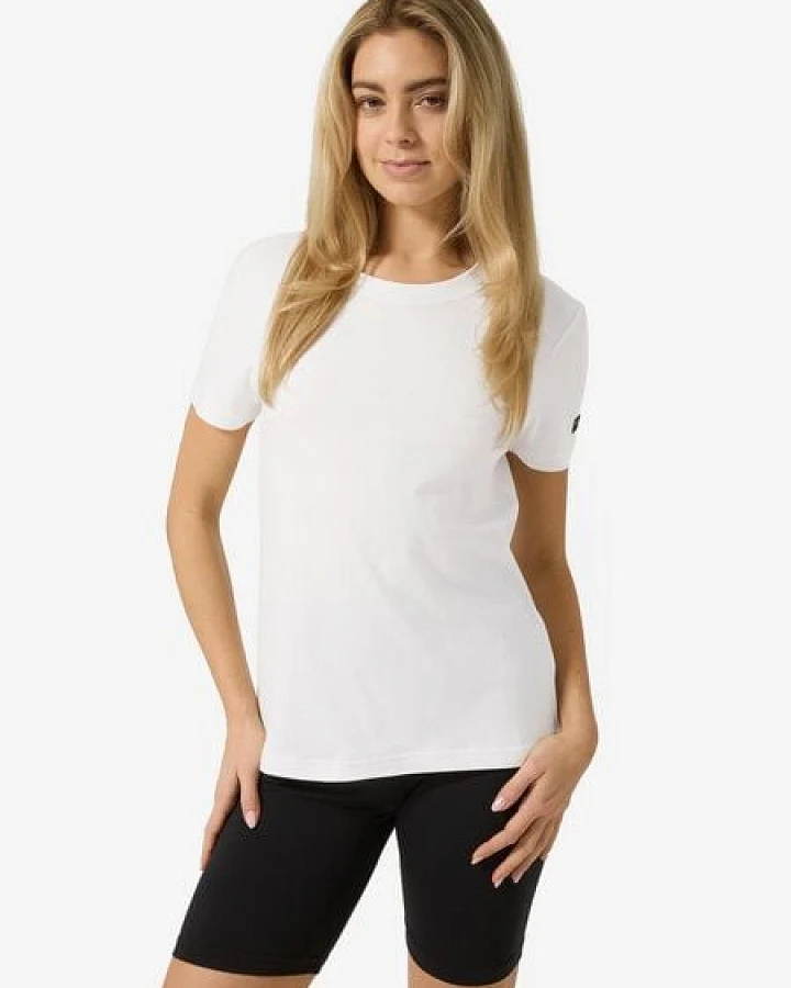 super.natural Merino T-Shirt W CASUAL BIO COTTON TEE für Damen, nachhaltig, Merino