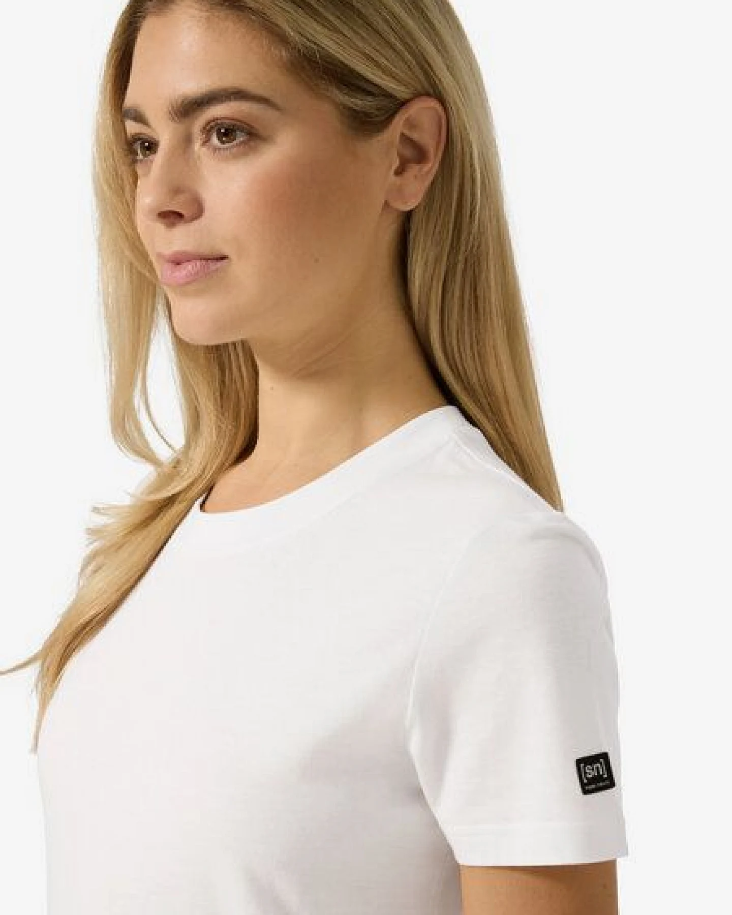 super.natural Merino T-Shirt W CASUAL BIO COTTON TEE für Damen, nachhaltig, Merino – Ansicht 2