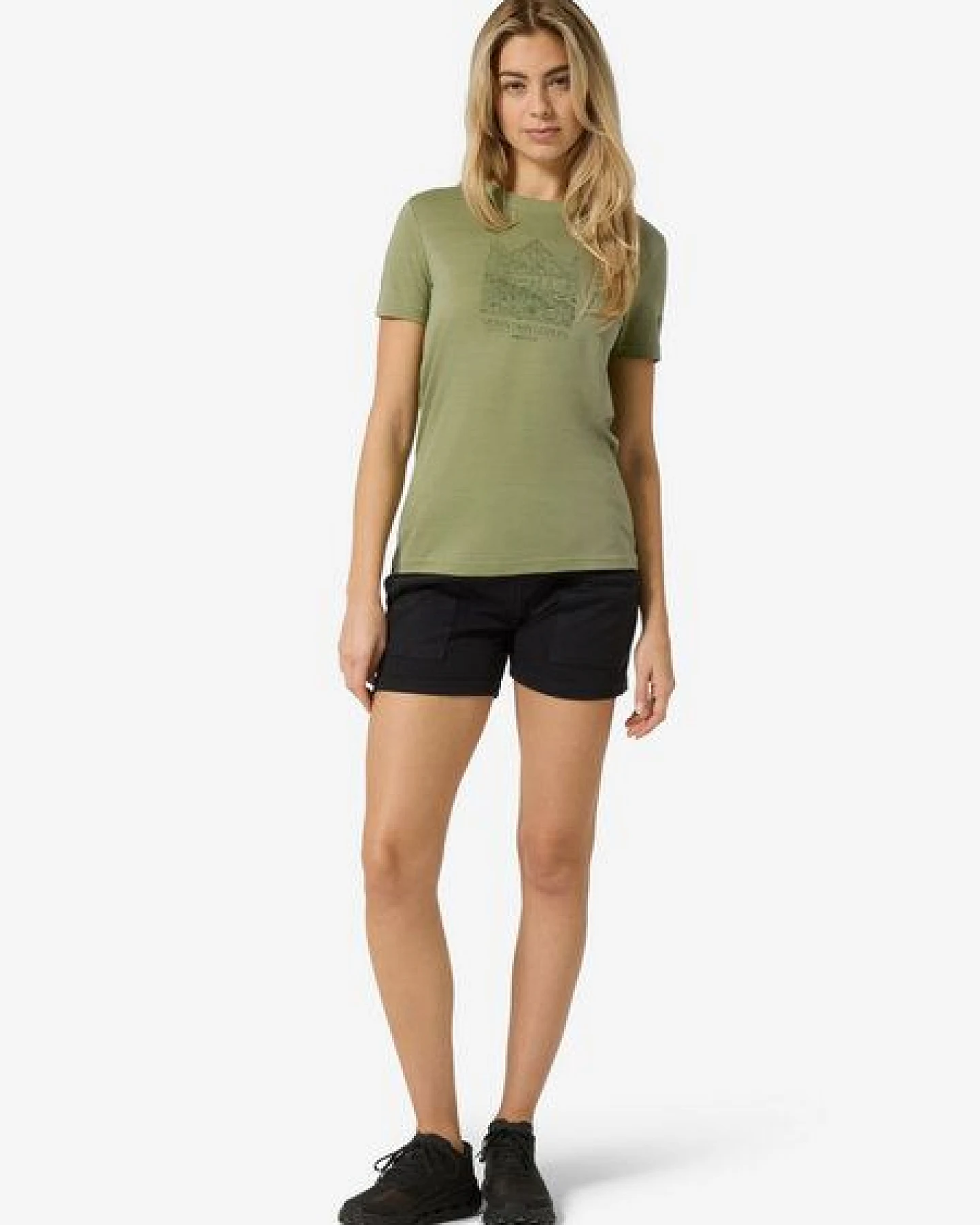 super.natural Merino T-Shirt W MOUNTAIN LOVERS BIO J TEE für Damen, nachhaltig, Merino – Ansicht 3
