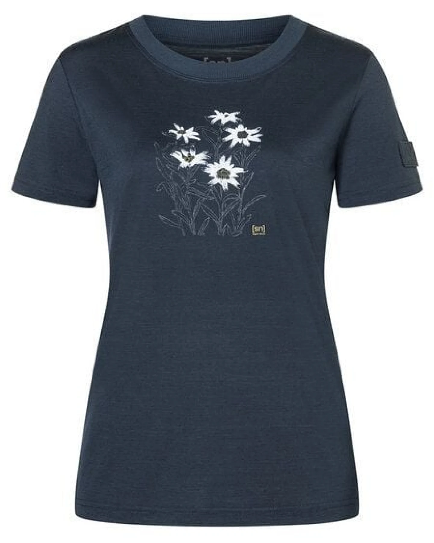 super.natural Merino T-Shirt W EDELWEISS BIO J TEE für Damen ,nachhaltig, Merino – Ansicht 4