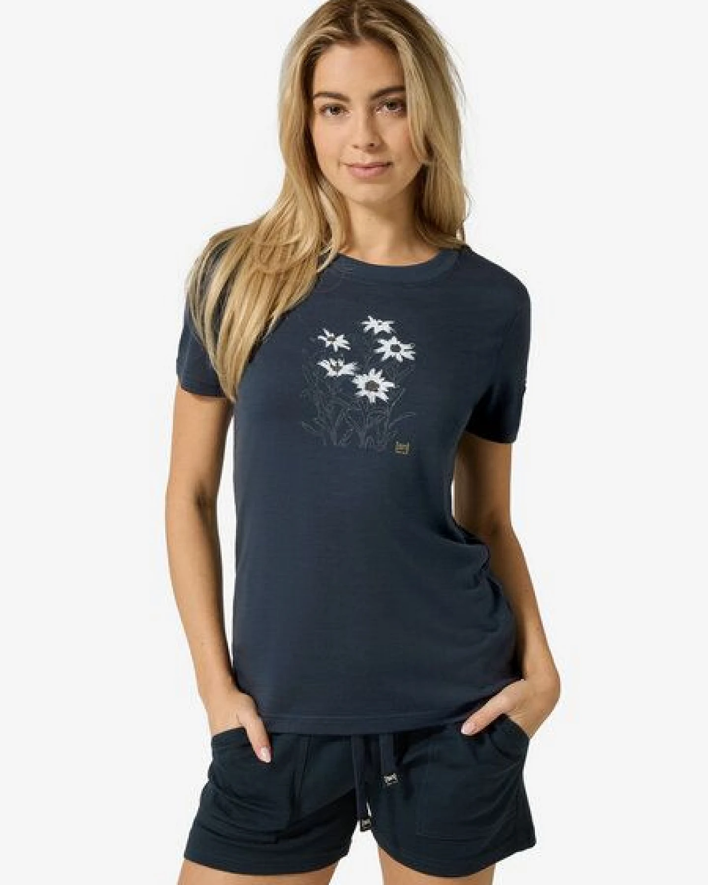 super.natural Merino T-Shirt W EDELWEISS BIO J TEE für Damen ,nachhaltig, Merino – Ansicht 2