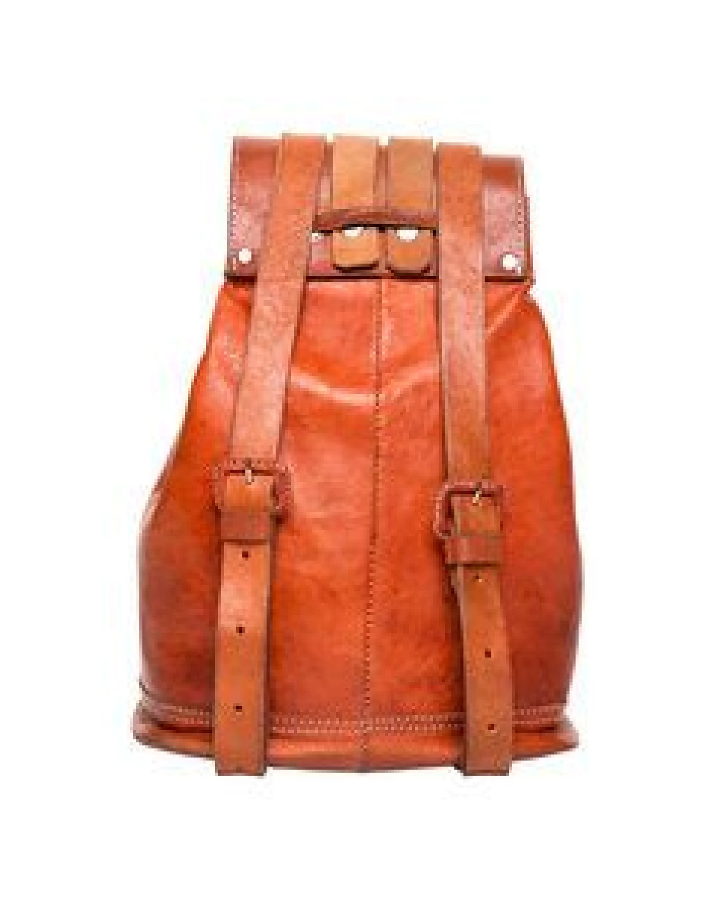 hecho. Lederrucksack "Carla" (S) (Rucksack, Leder, Tasche, Ledertasche, Backpack) – Ansicht 2