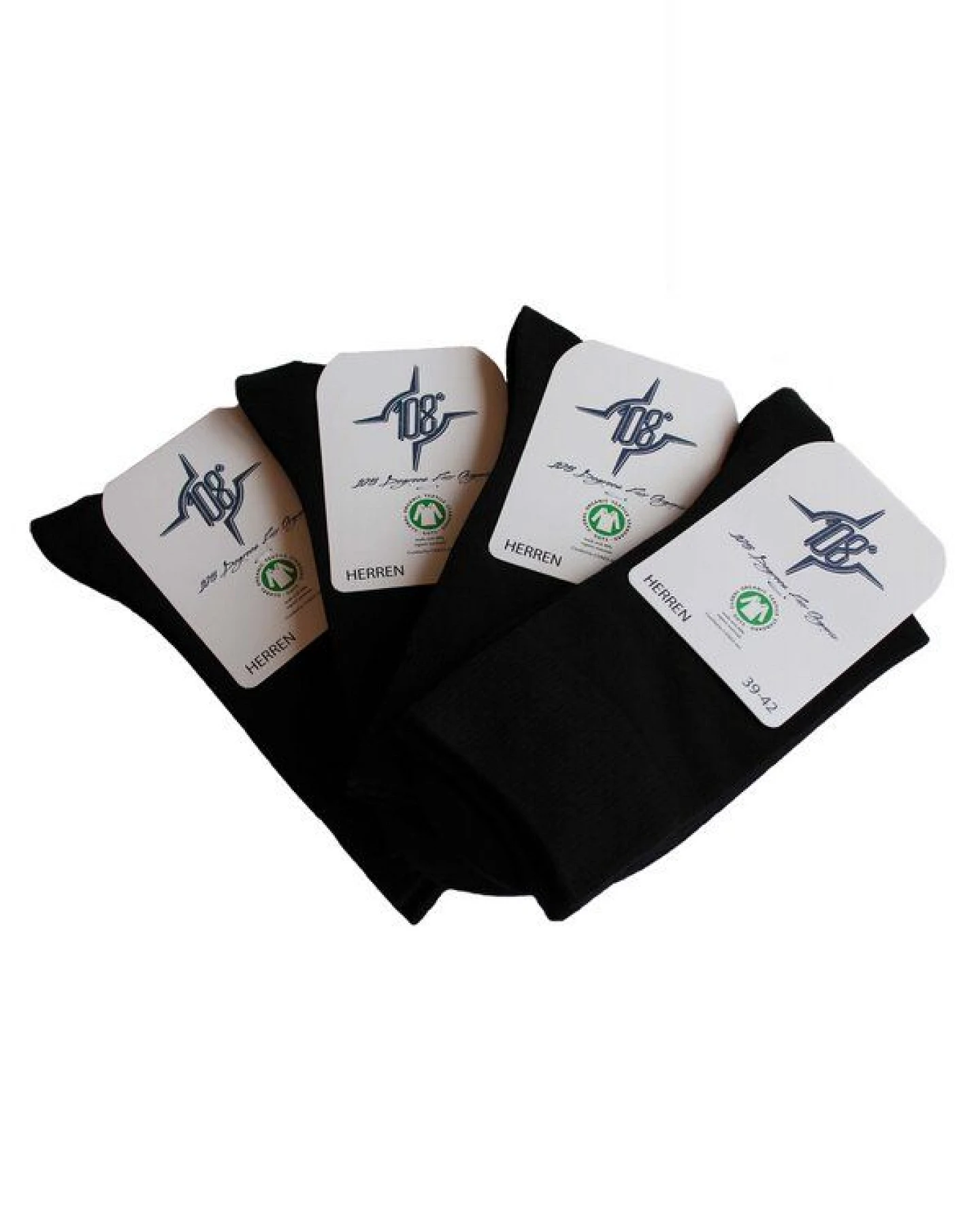 108 Degrees 4er Pack Herren Socken GOTS – Ansicht 3