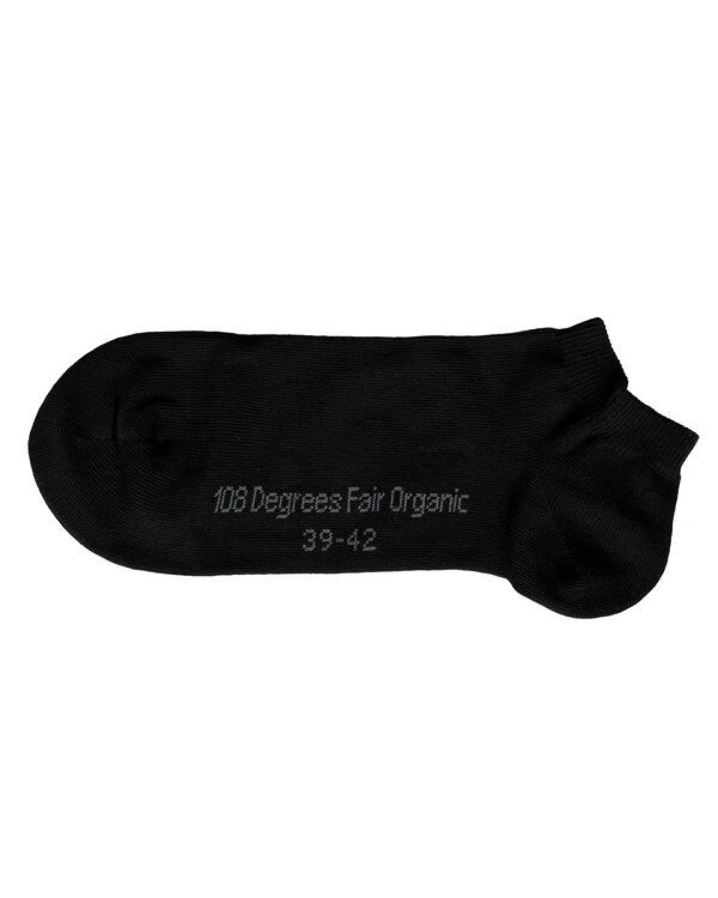 108 Degrees 7er Pack Damen Sneaker Socken schwarz GOTS – Ansicht 2