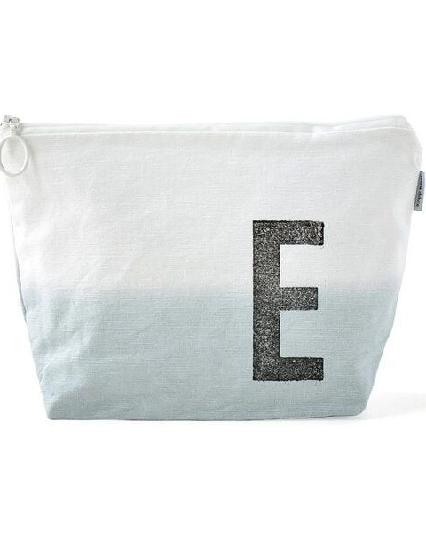 renna deluxe Kulturtasche und Kosmetiktäschchen mit Monogramm GRAU – Ansicht 4