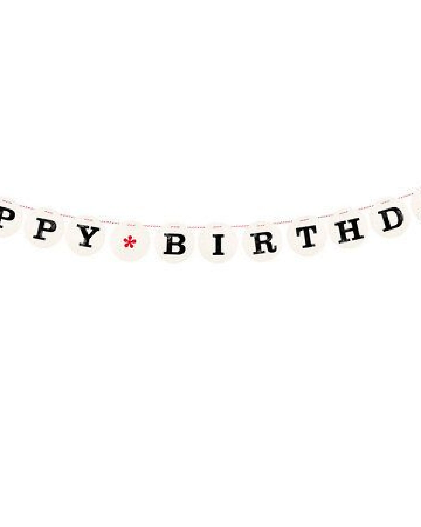 renna deluxe HAPPY BIRTHDAY Girlande – Ansicht 2