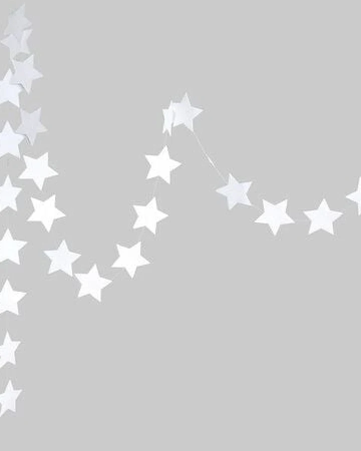 renna deluxe STERN Girlande aus Papier