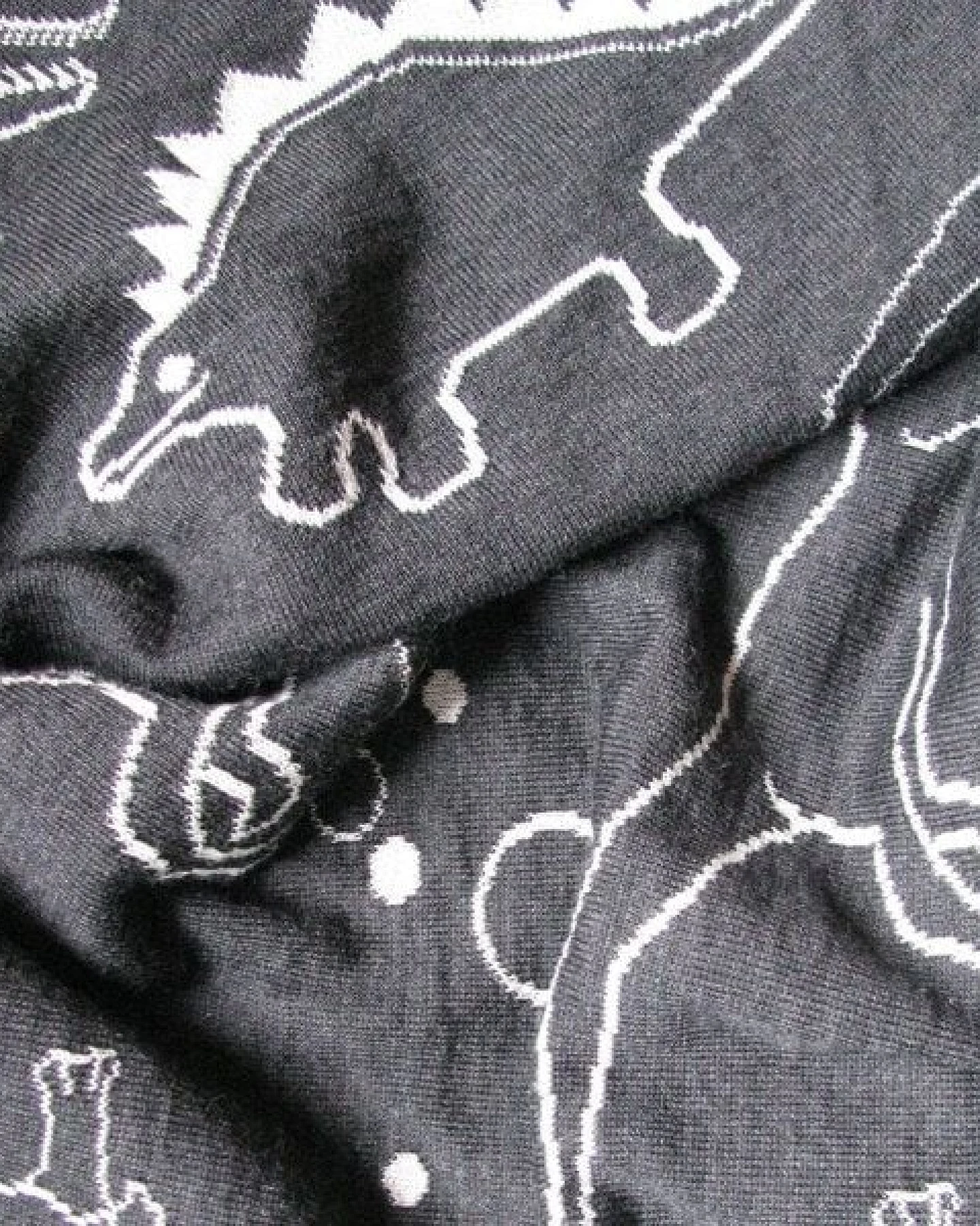 ingegerd Wolldecke Jurassic Schwarz/Weiss – Ansicht 3