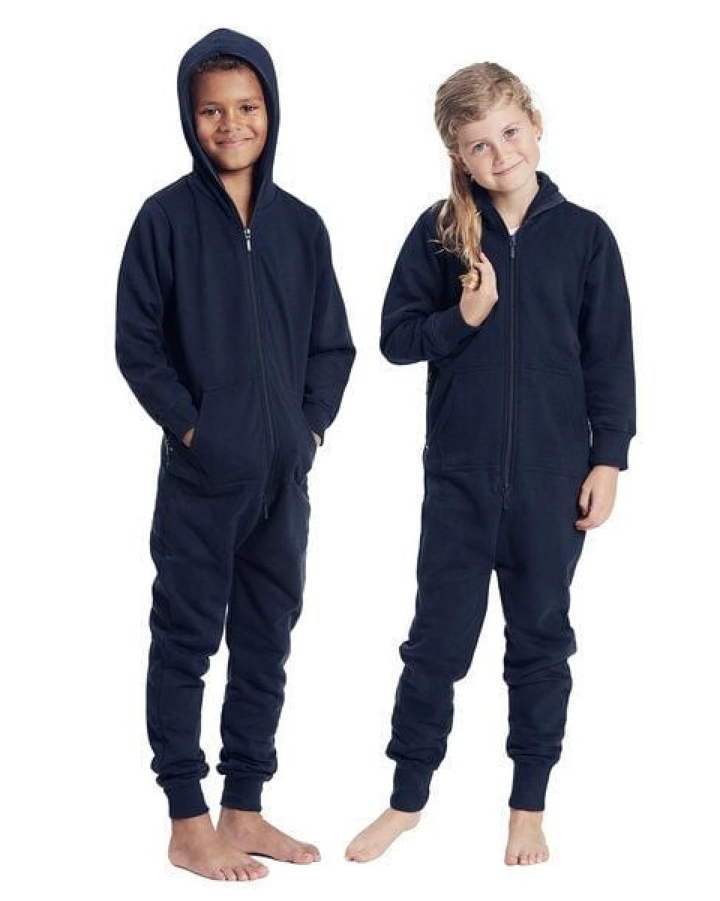 HANDGEDRUCKT "Not Today" Kinder Jumpsuit – Ansicht 2