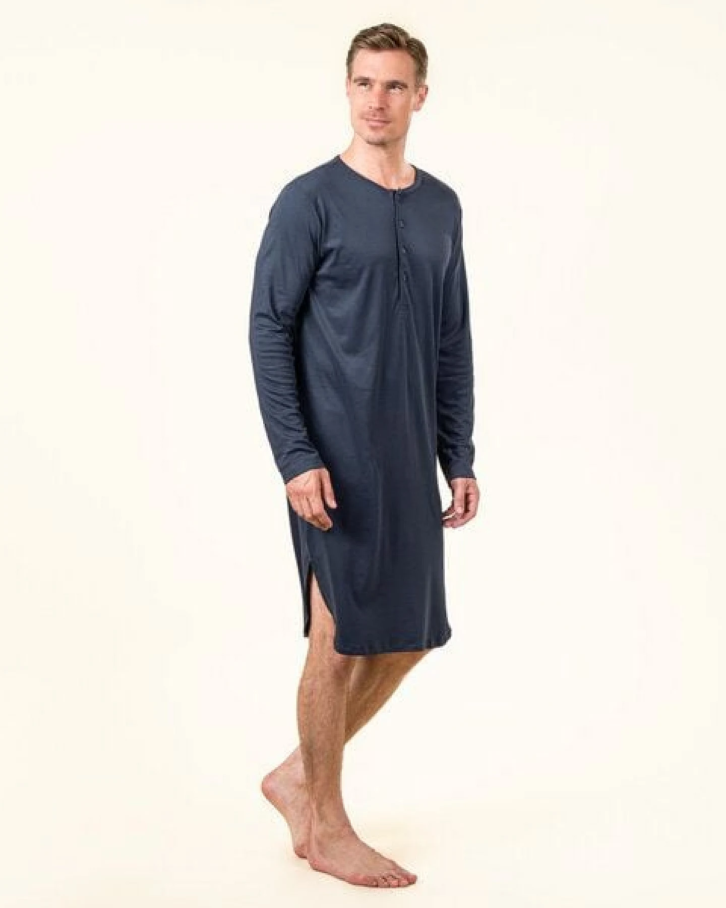 Living Crafts DOMINIQUE - Unisex Nachthemd im angesagten Retro-Look – Ansicht 4