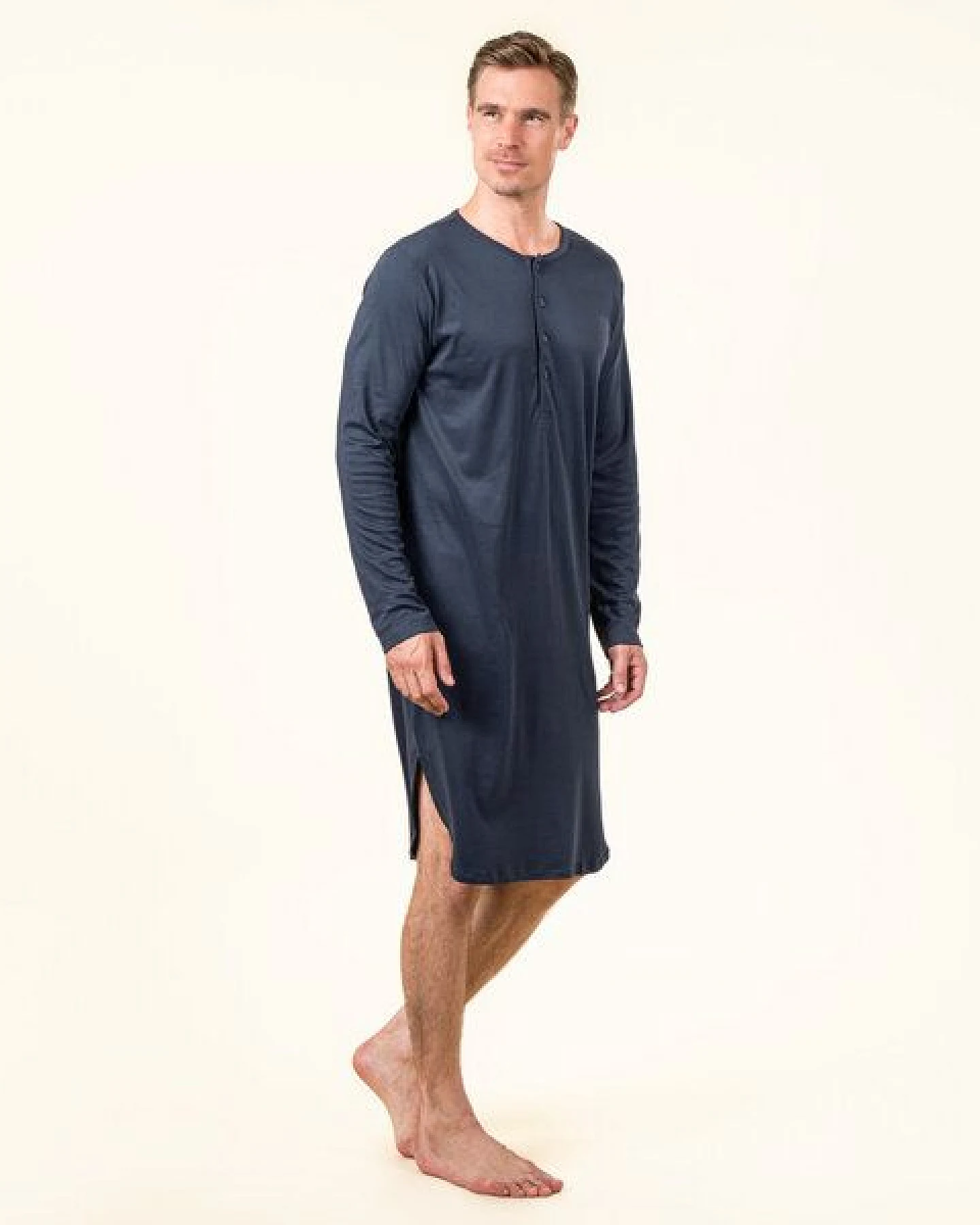 Living Crafts DOMINIQUE - Unisex Nachthemd im angesagten Retro-Look – Ansicht 4