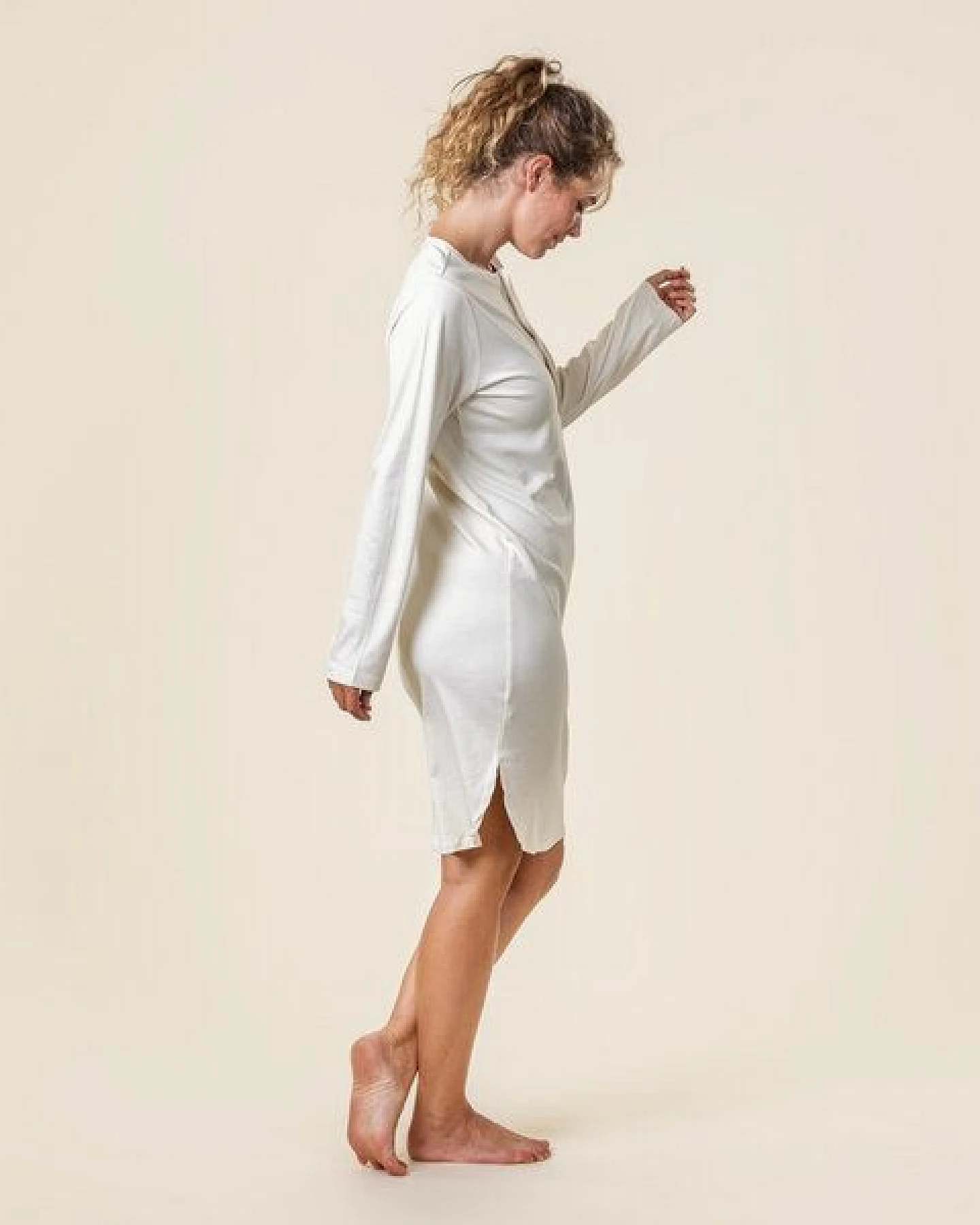 Living Crafts DOMINIQUE - Unisex Nachthemd im angesagten Retro-Look – Ansicht 2