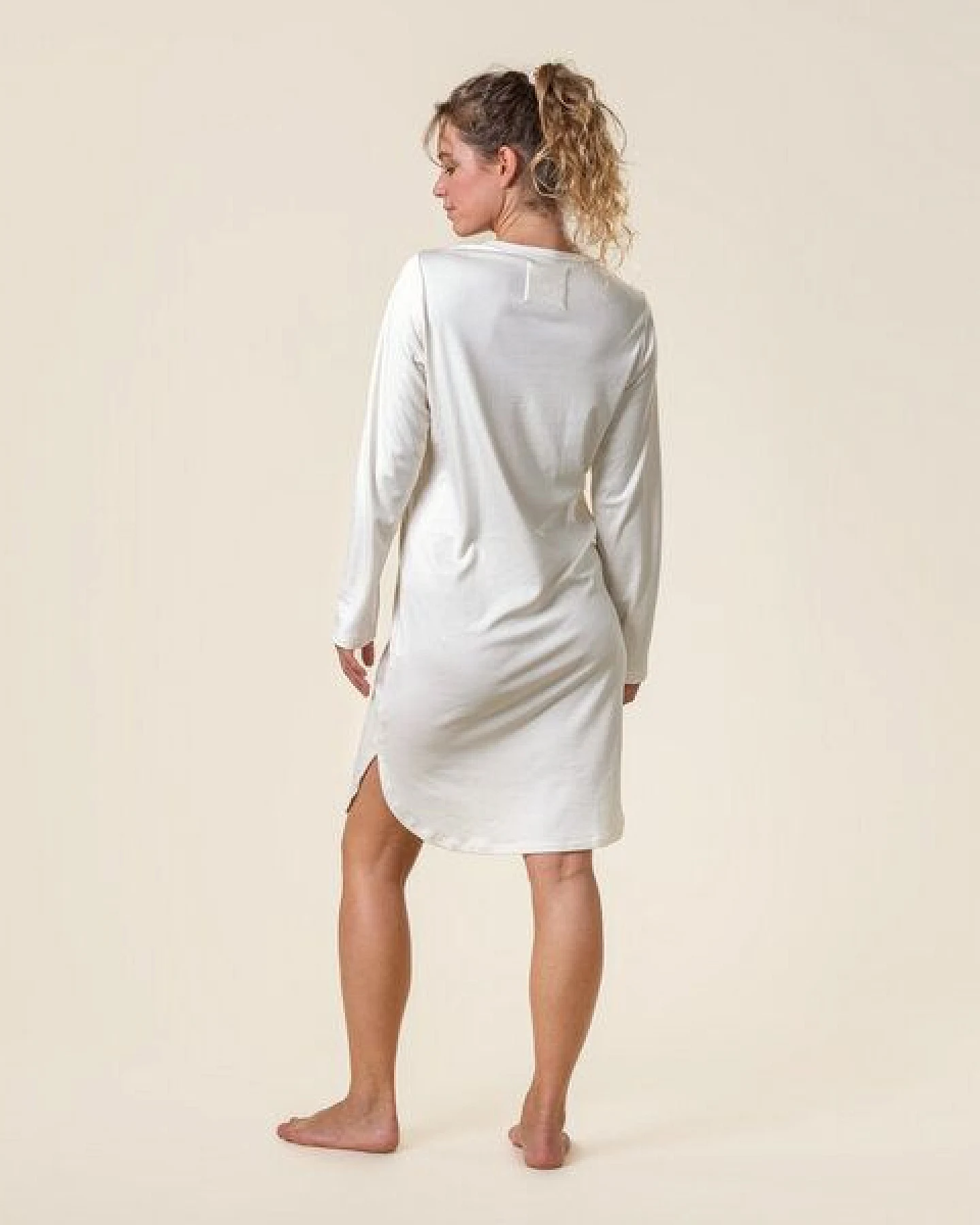 Living Crafts DOMINIQUE - Unisex Nachthemd im angesagten Retro-Look – Ansicht 3