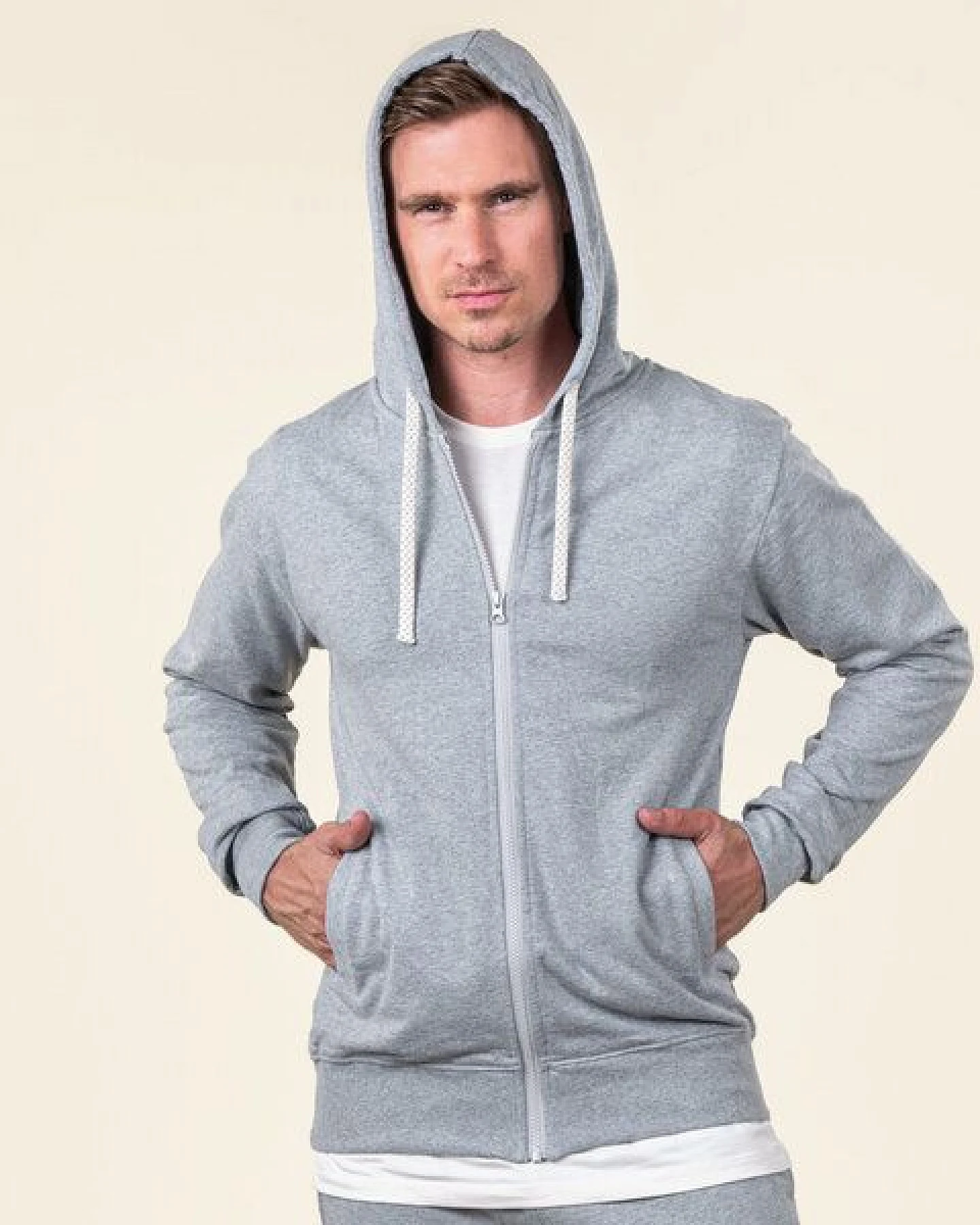 Living Crafts Herren Kapuzenjacke - CAMERON – Ansicht 2