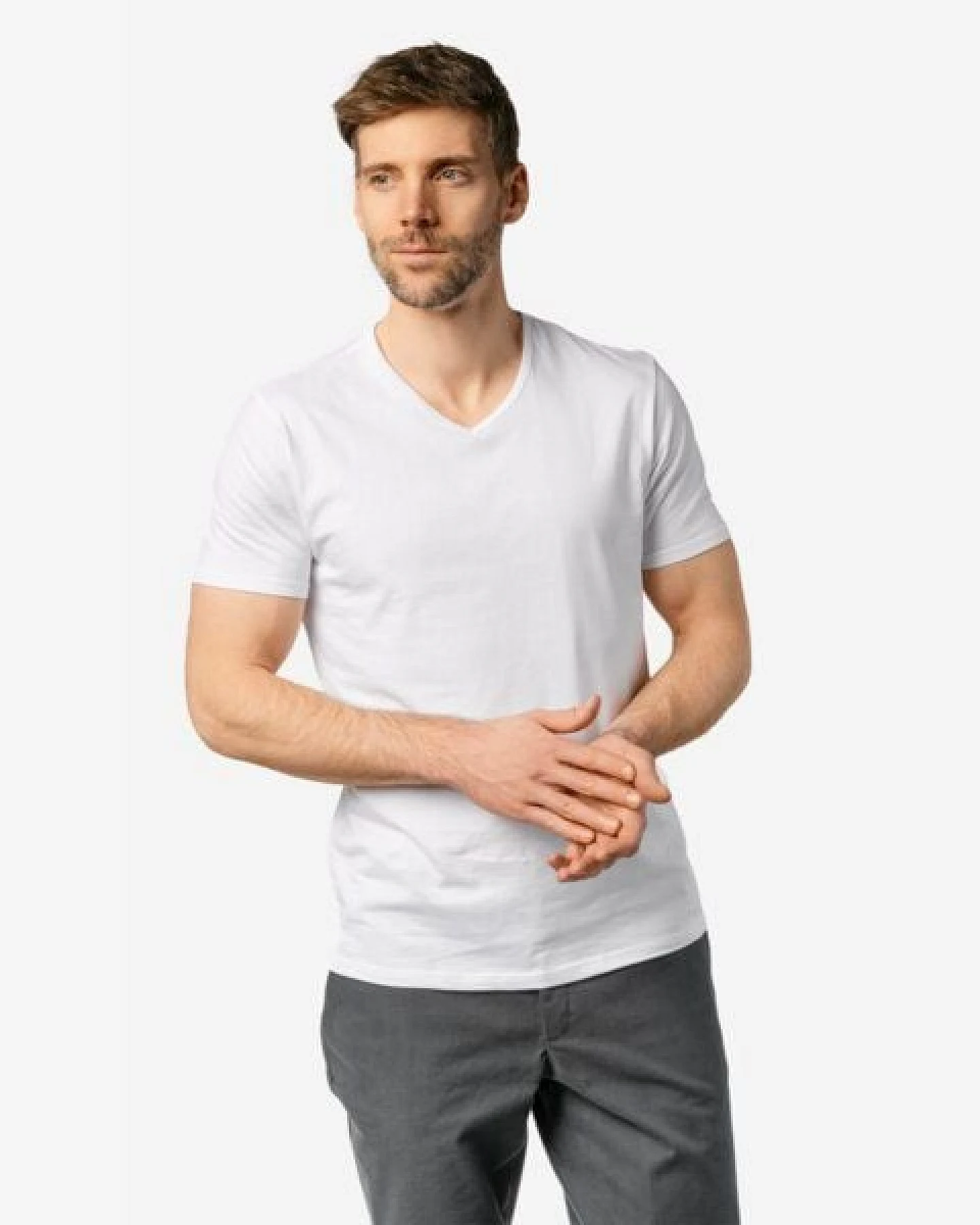Living Crafts Herren T-Shirt, 2er-Pack - DEAN – Ansicht 2
