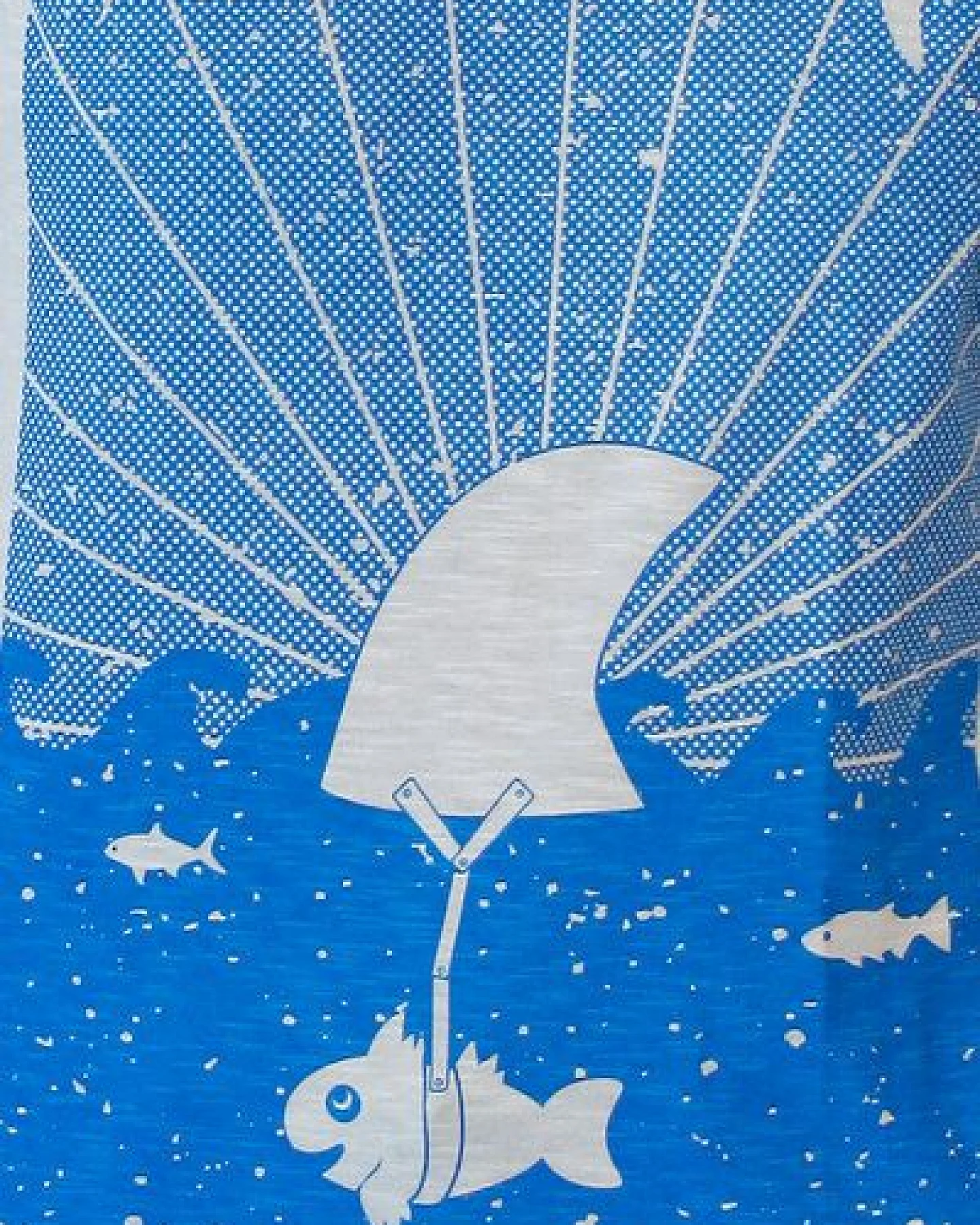 päfjes T-Shirt "Hai Fisch" Fin Flosse - Fair Wear Frauen T-Shirt – Ansicht 2