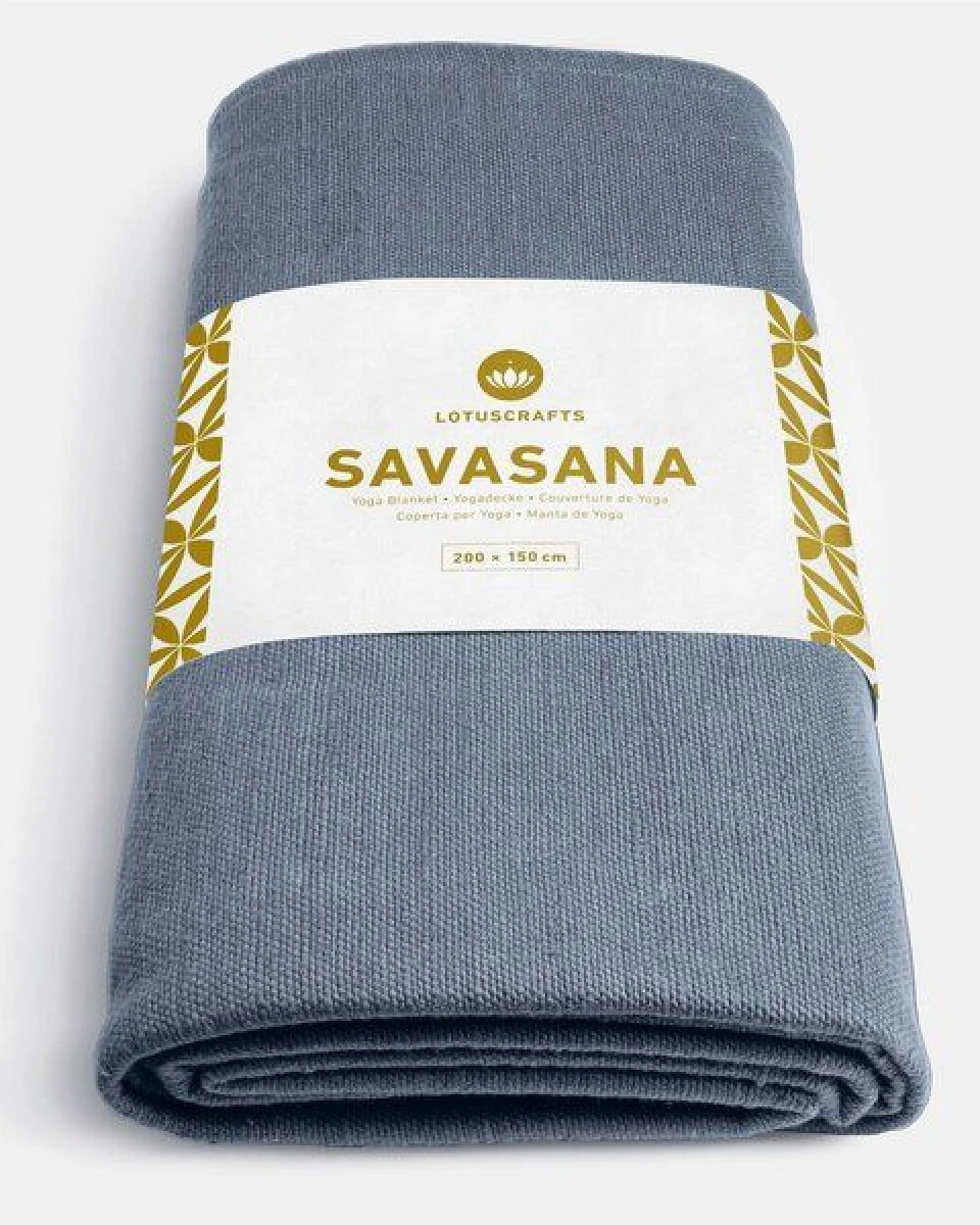 Lotuscrafts Yogadecke "Savasana" 100% Baumwolle (kbA) – Ansicht 2