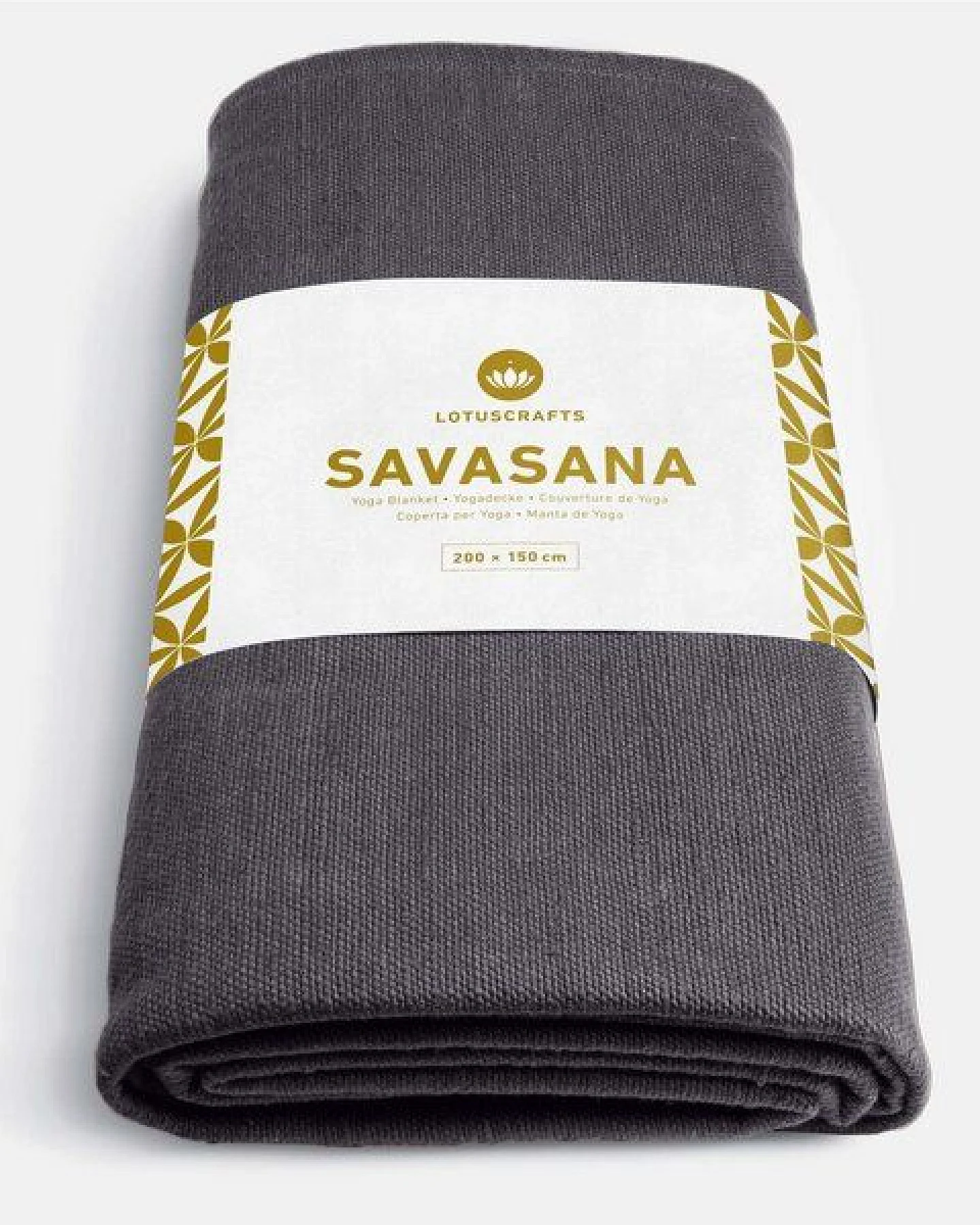 Lotuscrafts Yogadecke "Savasana" 100% Baumwolle (kbA) – Ansicht 2