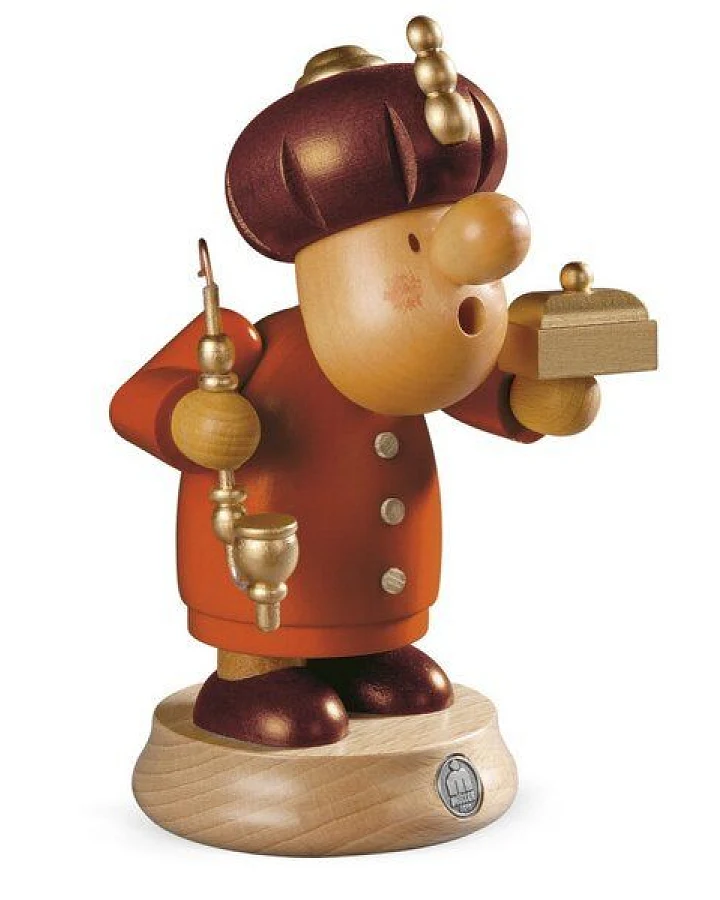 Müller Seiffen Müllerchen Melchior, die Räuchermännchen mit der Knollennase