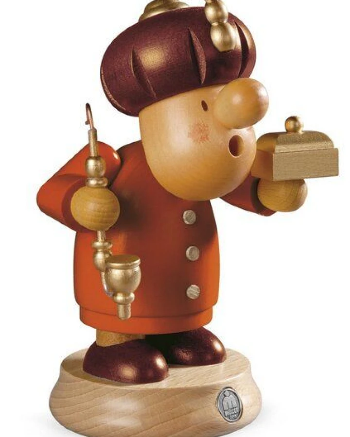 Müller Seiffen Müllerchen Melchior, die Räuchermännchen mit der Knollennase