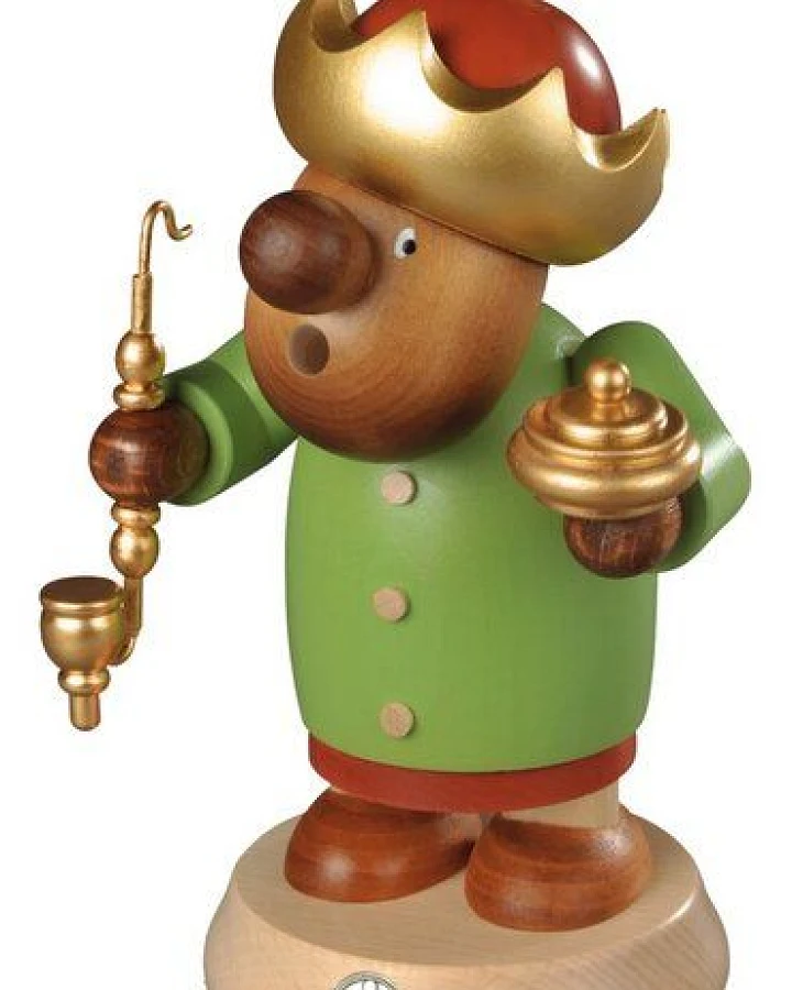 Müller Seiffen Müllerchen Balthasar, die Räuchermännchen mit der Knollennase