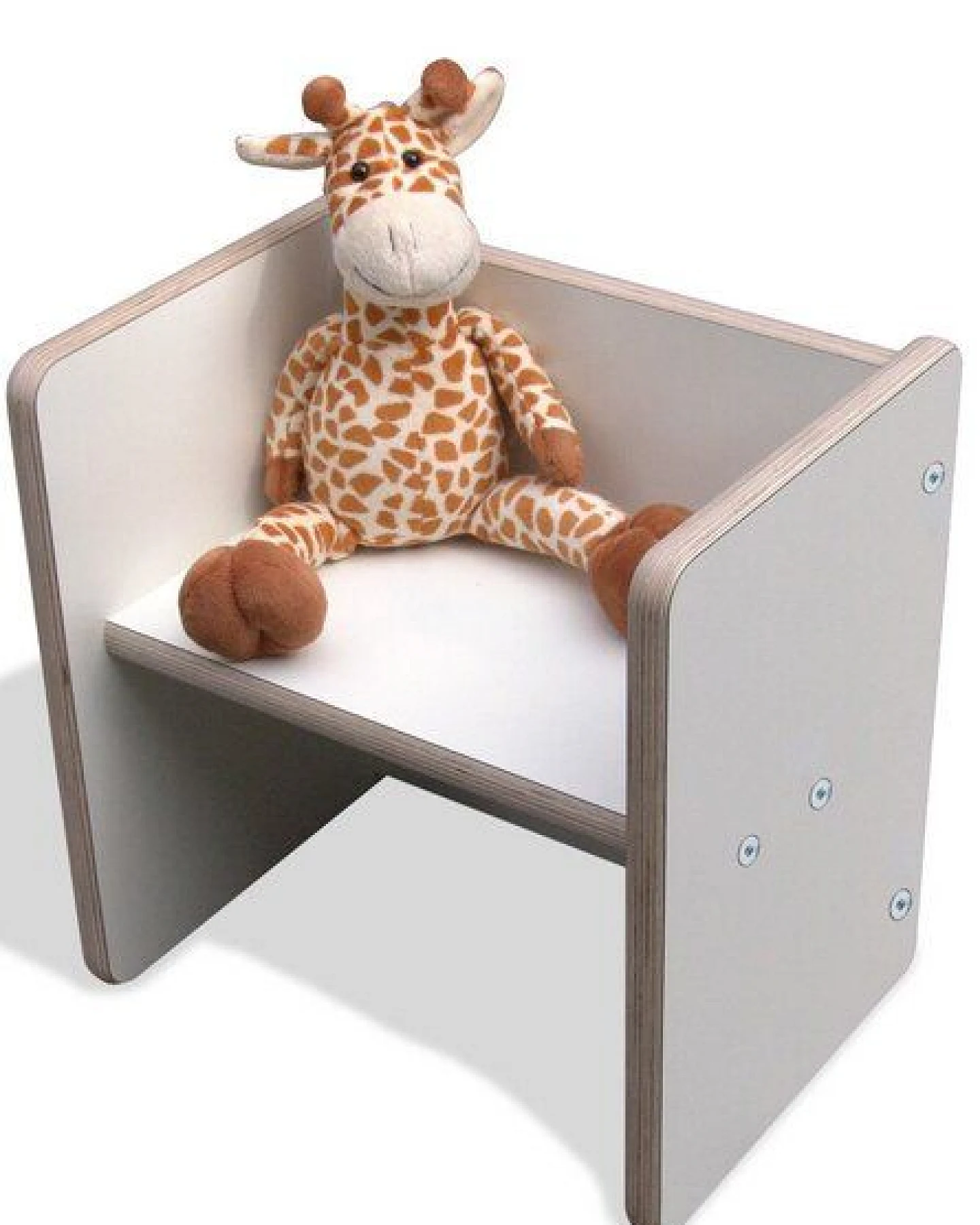 Die Schreiner Christoph Siegel Kinder Wendehocker 2mount"" - weiss - zum selbst zusammen bauen – Ansicht 2