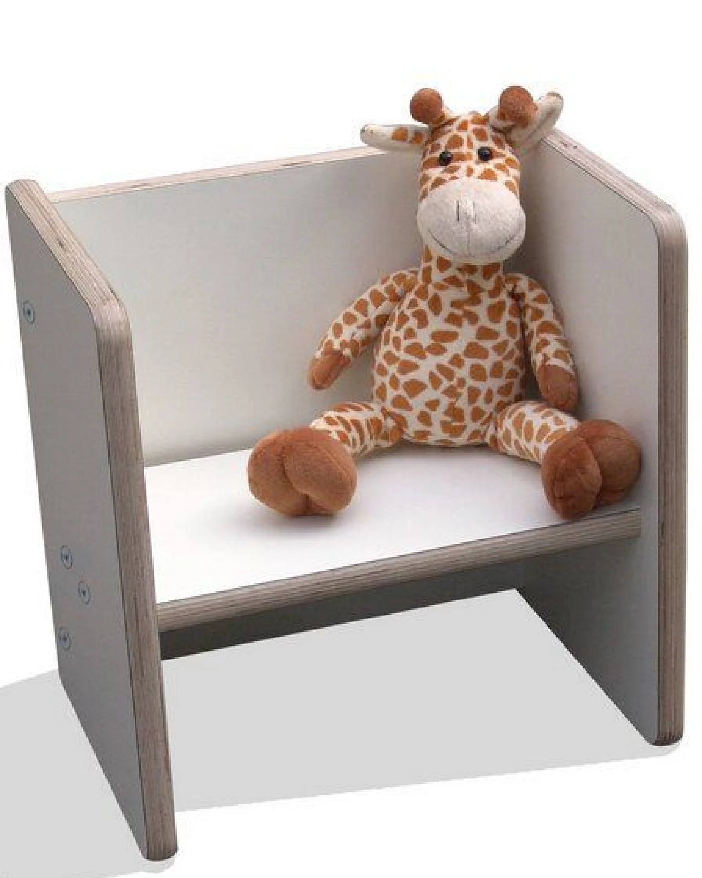 Die Schreiner Christoph Siegel Kinder Wendehocker 2mount"" - weiss - zum selbst zusammen bauen – Ansicht 3