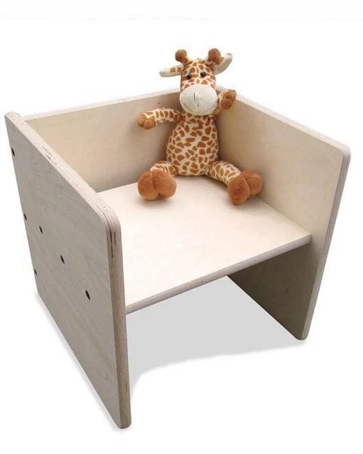 Die Schreiner Christoph Siegel Kinder Wendehocker MAXI-2mount""- naturbelassen - zur Selbstmontage