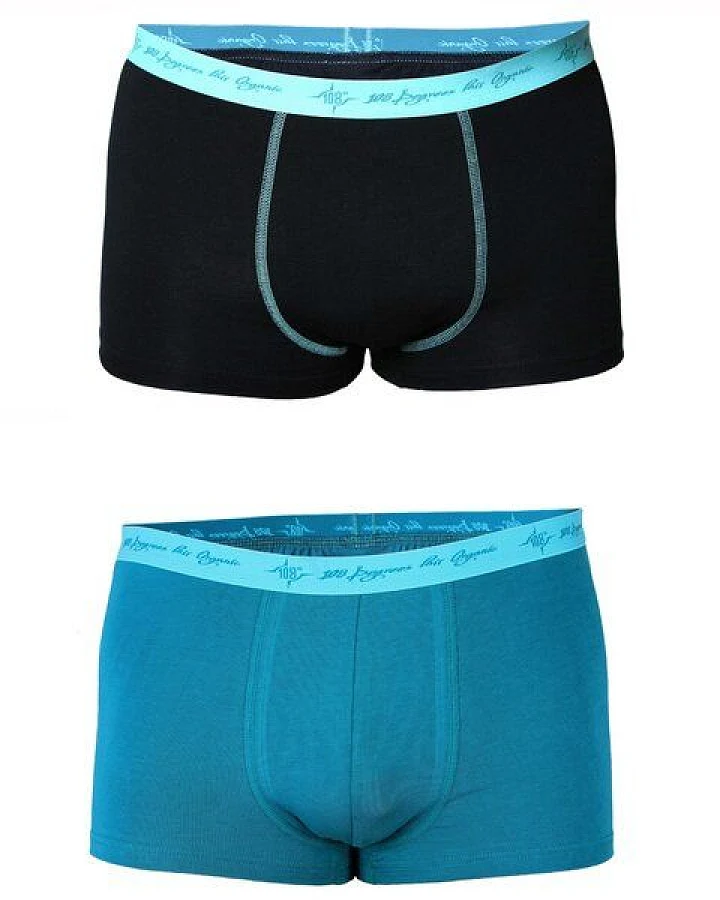 108 Degrees 4er Mix Pack Herren Retro Pants GOTS, Fairtrade