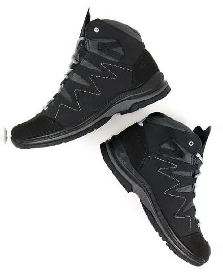 Will's Vegan Shop Wasserdichte Wanderschuhe Grau Herren