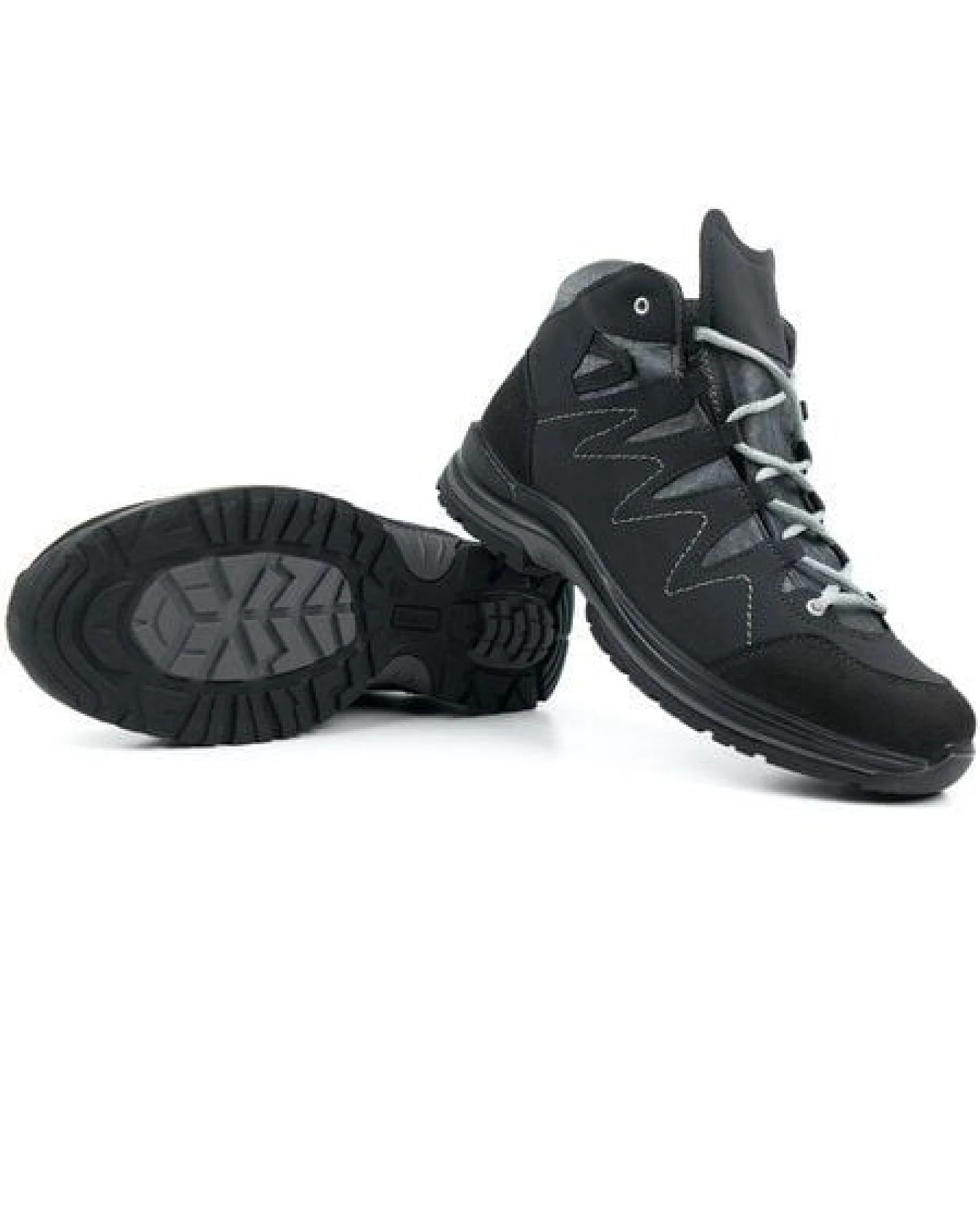 Will's Vegan Shop Wasserdichte Wanderschuhe Grau Herren – Ansicht 3