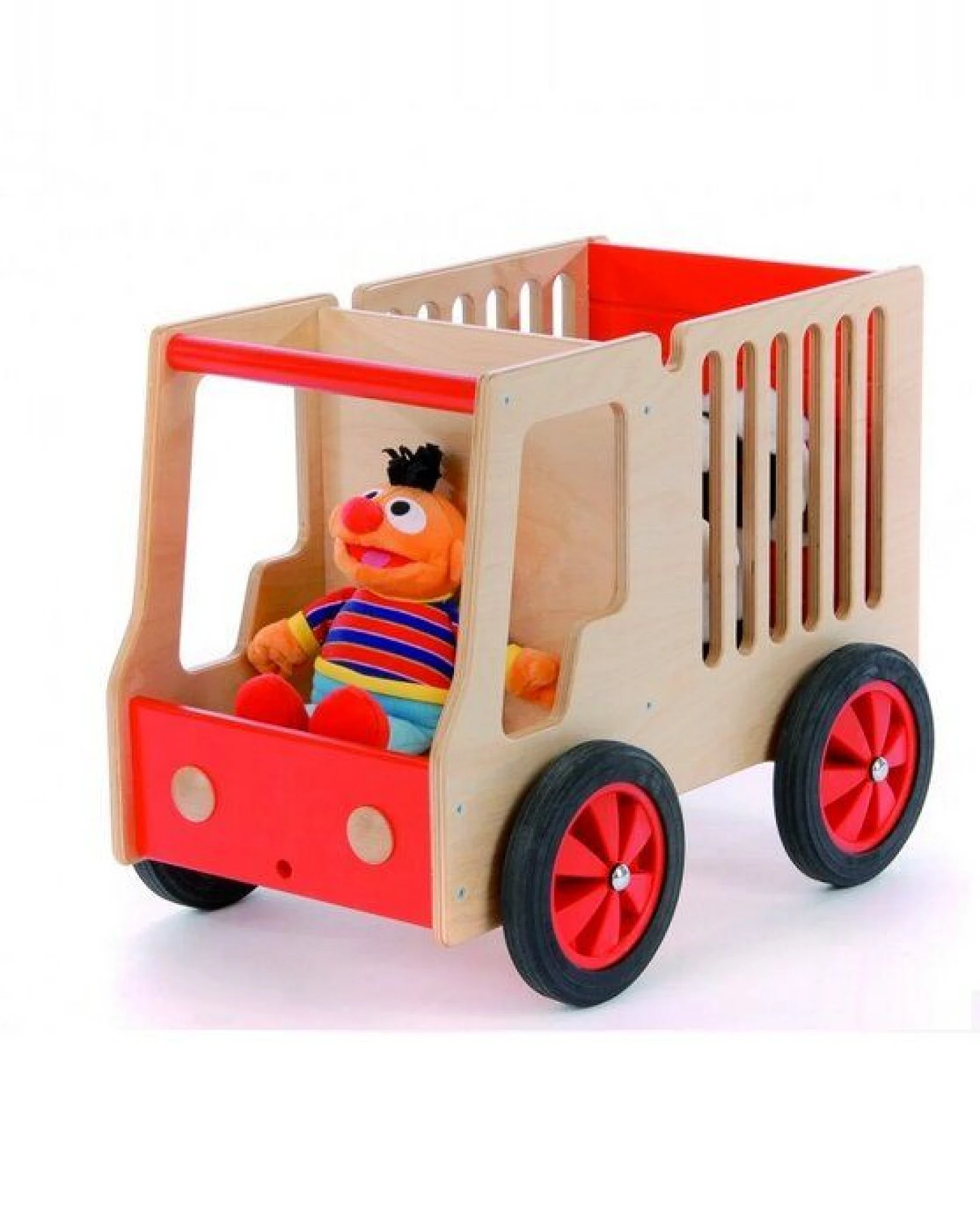 Bätz Holzspielwaren Tiertransporter super süss für Kids, aus Holz Buche massiv (ohne Deko) – Ansicht 2