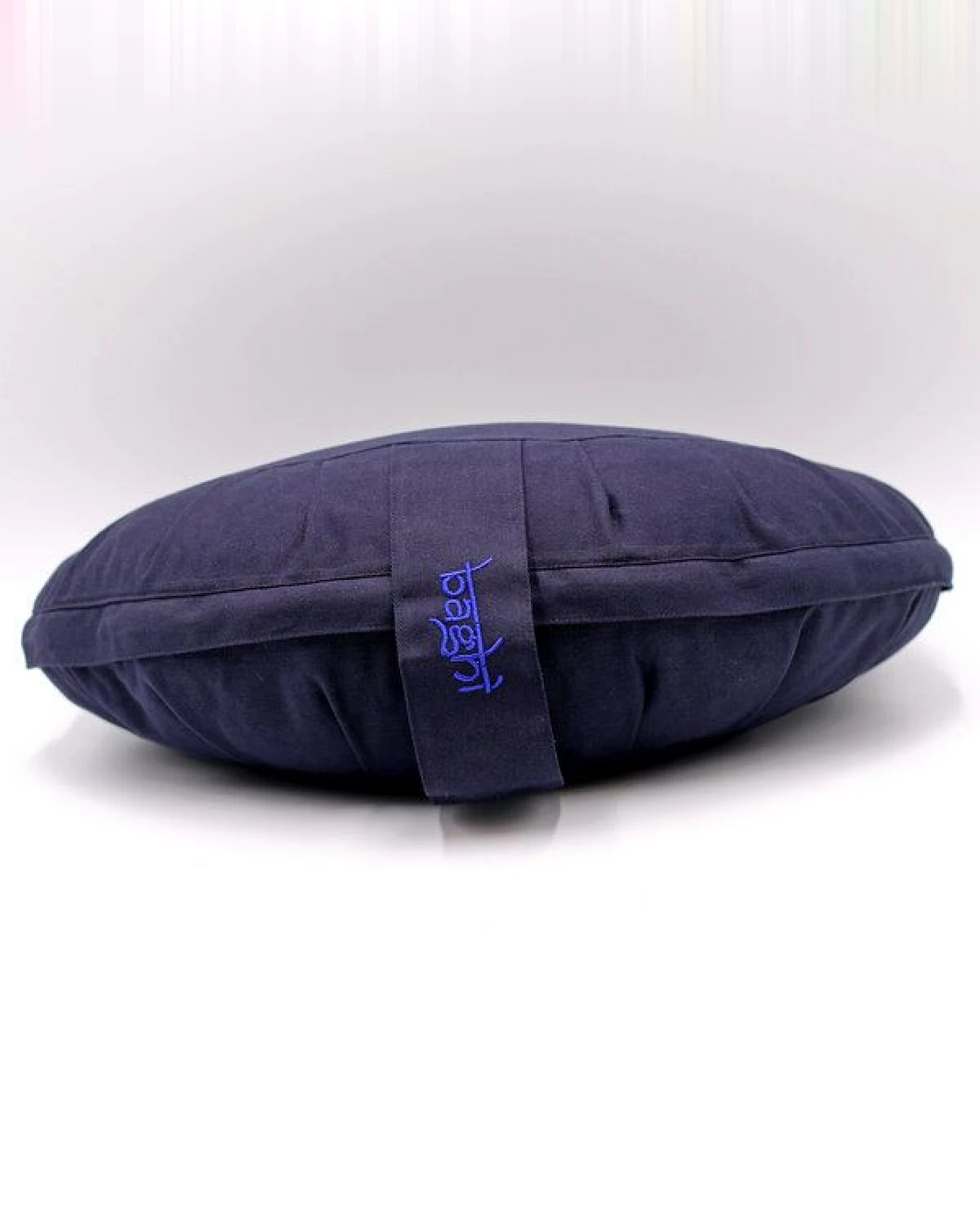 BAGHI Meditationskissen Halbmond basic aus Bio-Baumwolle kbA - Sitzhöhe 12cm – Ansicht 2