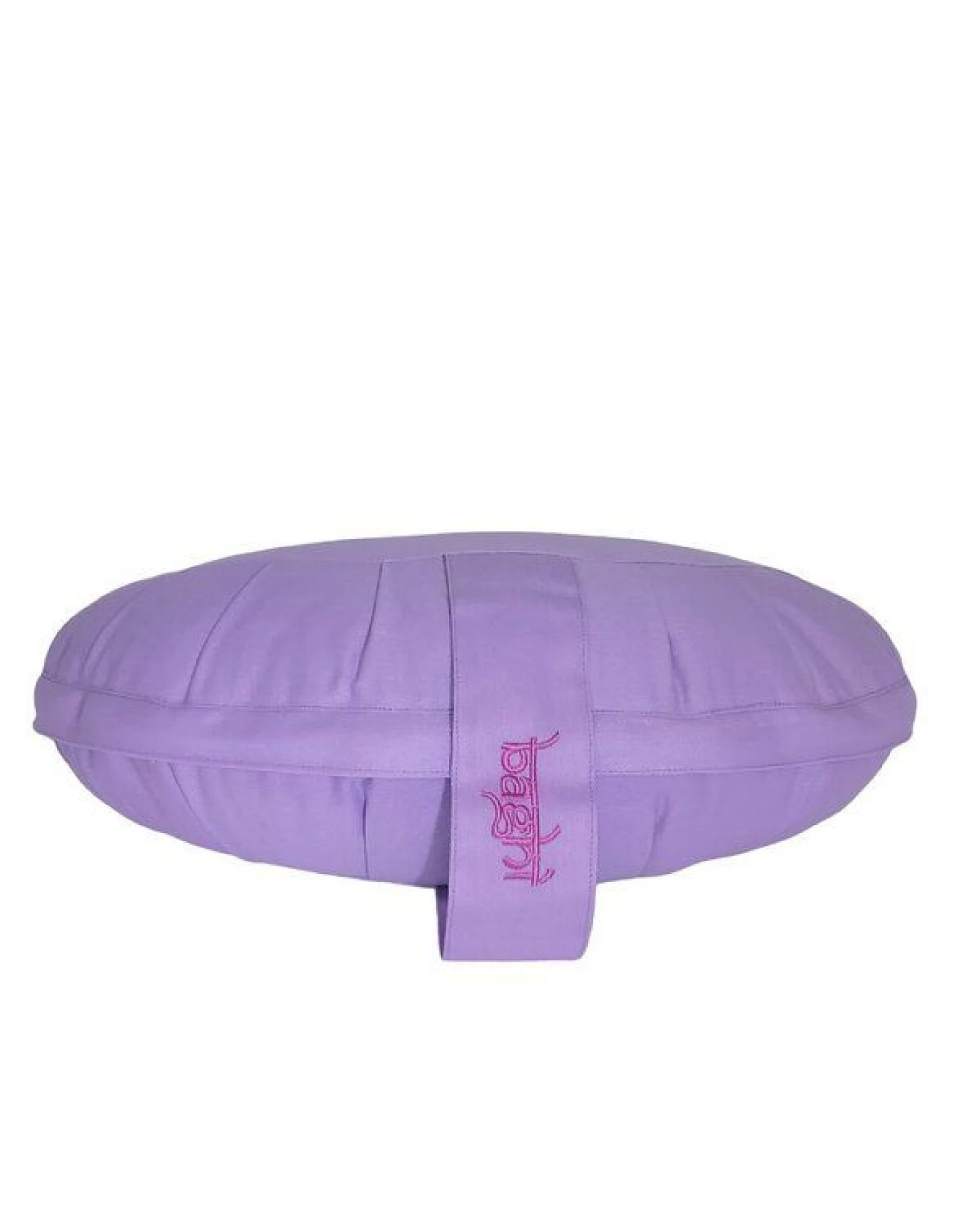 BAGHI Meditationskissen Halbmond basic aus Bio-Baumwolle kbA - Sitzhöhe 12cm – Ansicht 2