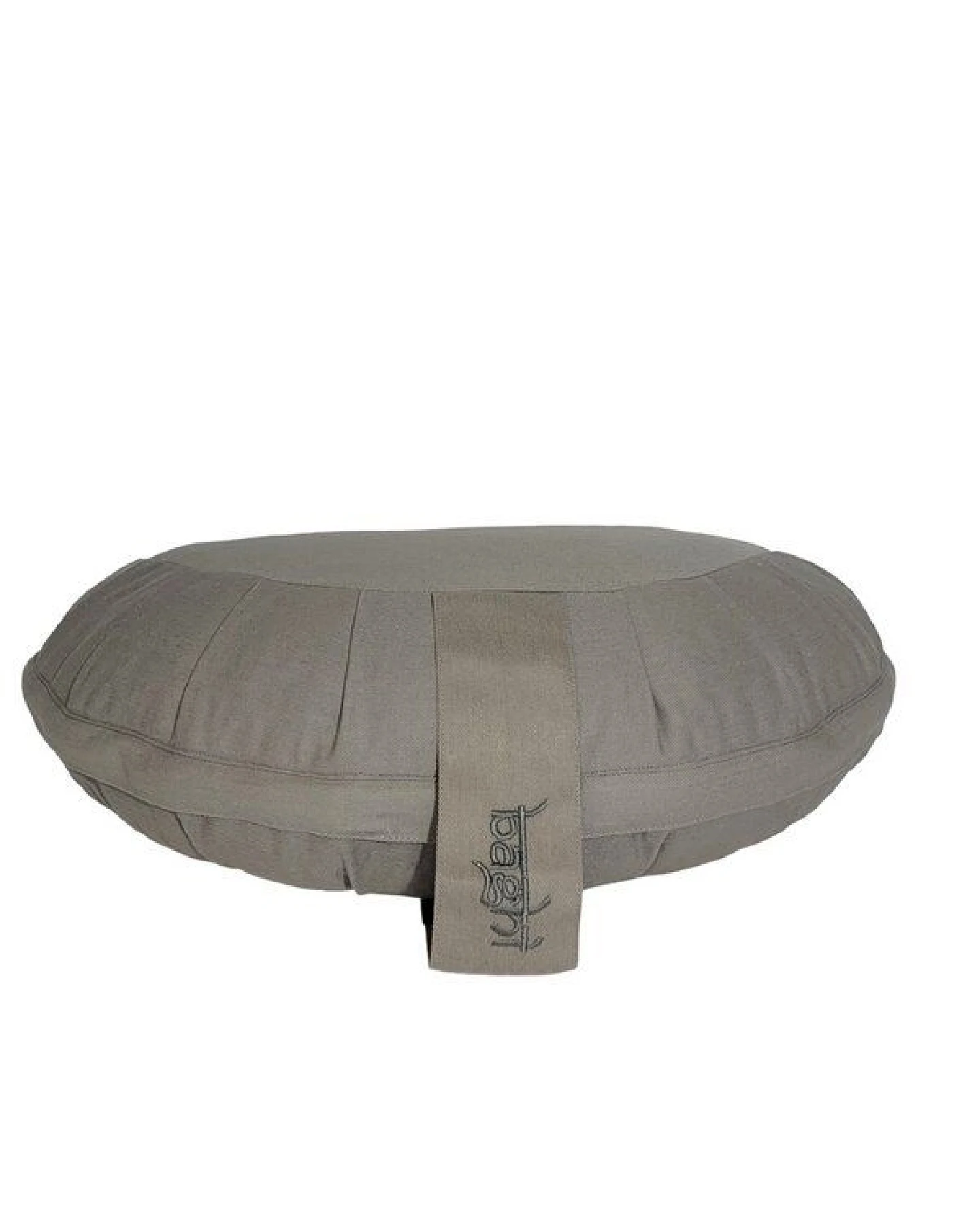 BAGHI Meditationskissen Halbmond basic aus Bio-Baumwolle kbA - Sitzhöhe 12cm – Ansicht 2
