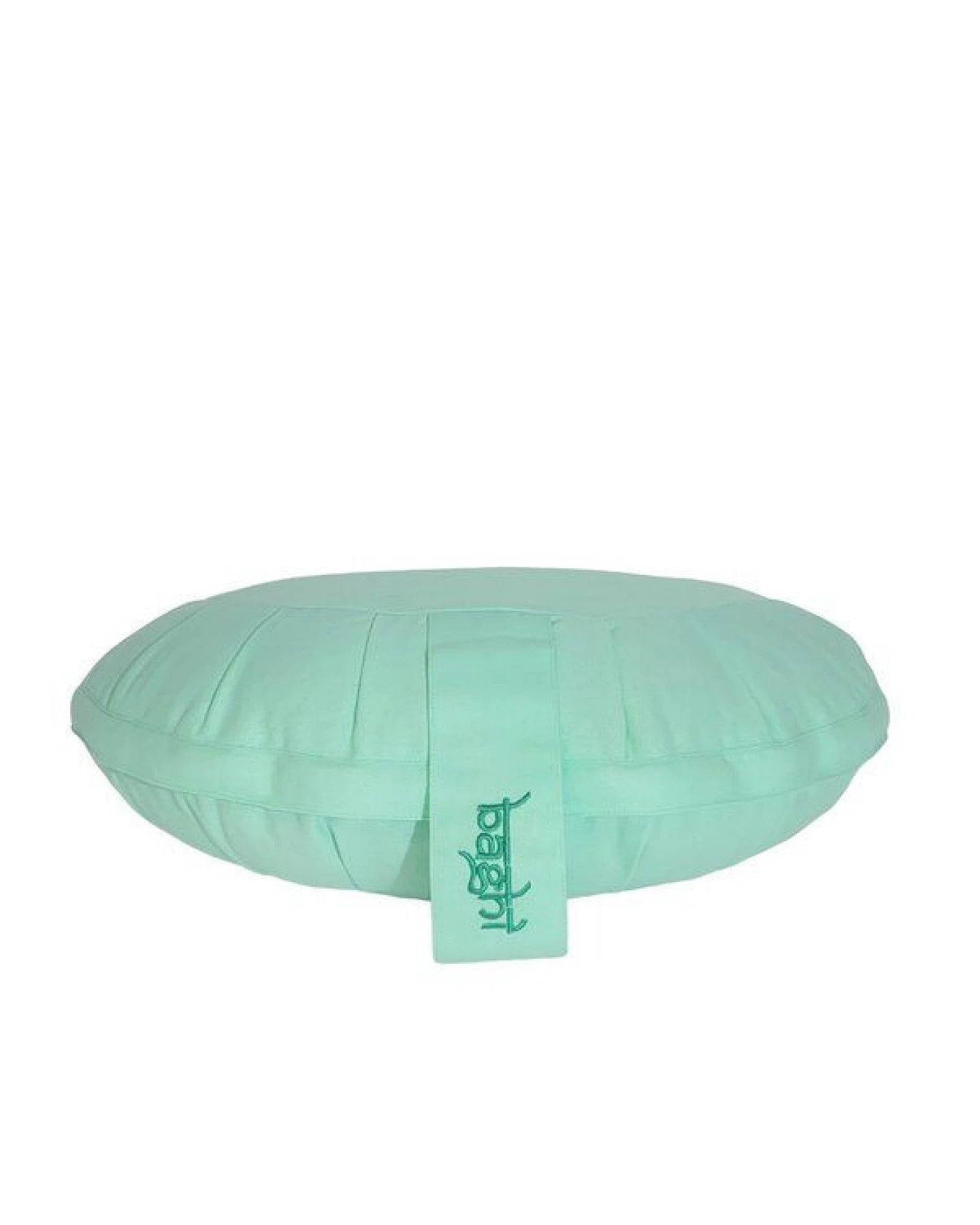 BAGHI Meditationskissen Halbmond basic aus Bio-Baumwolle kbA - Sitzhöhe 12cm – Ansicht 2