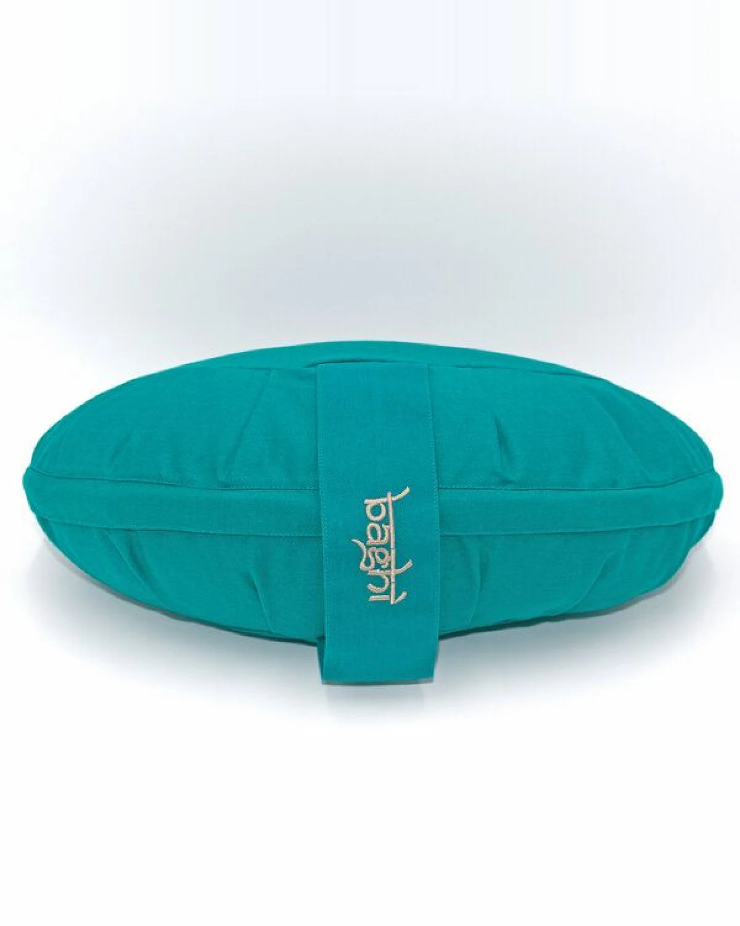 BAGHI Meditationskissen Halbmond basic aus Bio-Baumwolle kbA - Sitzhöhe 12cm – Ansicht 2