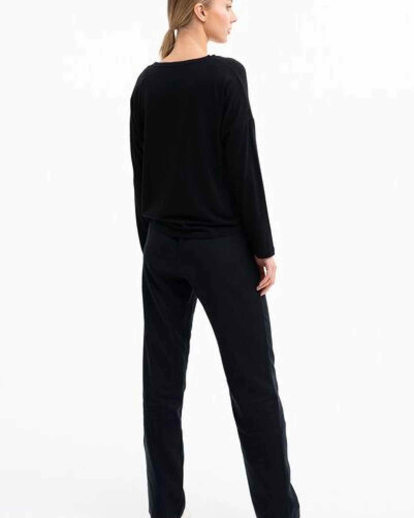 SHIPSHEIP LILLY - Damen Langarmshirt aus TENCEL Lyocell Woll Mix – Ansicht 2