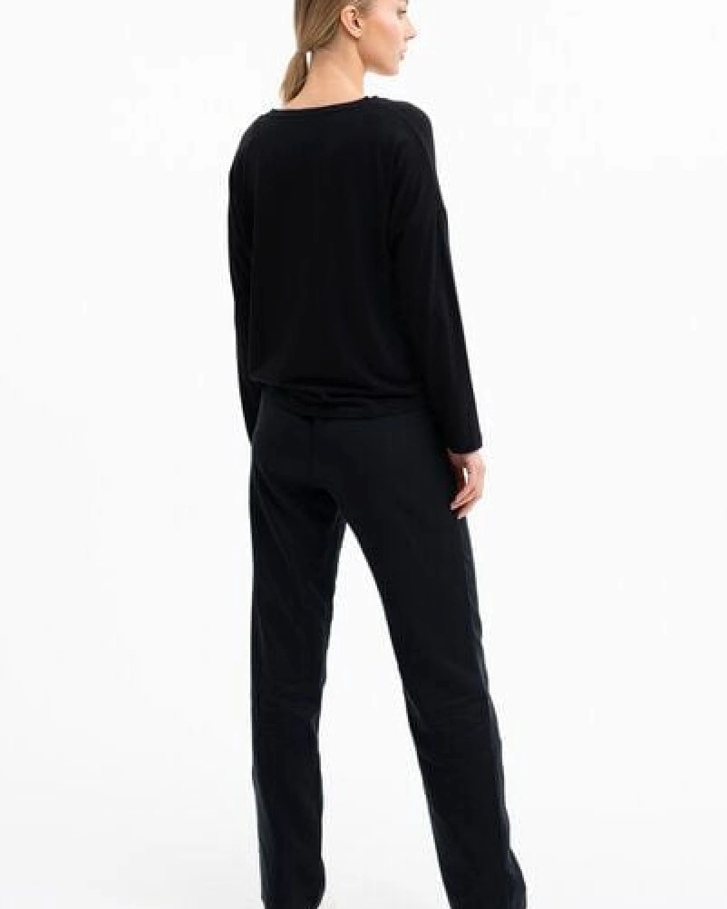 SHIPSHEIP LILLY - Damen Langarmshirt aus TENCEL Lyocell Woll Mix – Ansicht 2